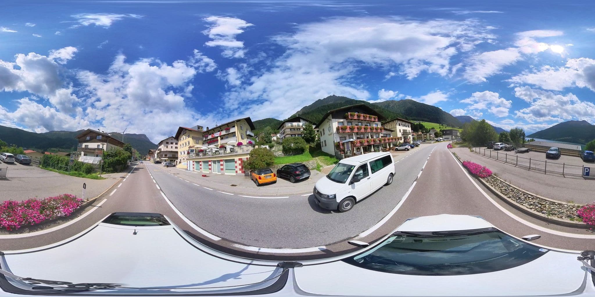 Street view near Garni Wallnöfer, Malles Venosta