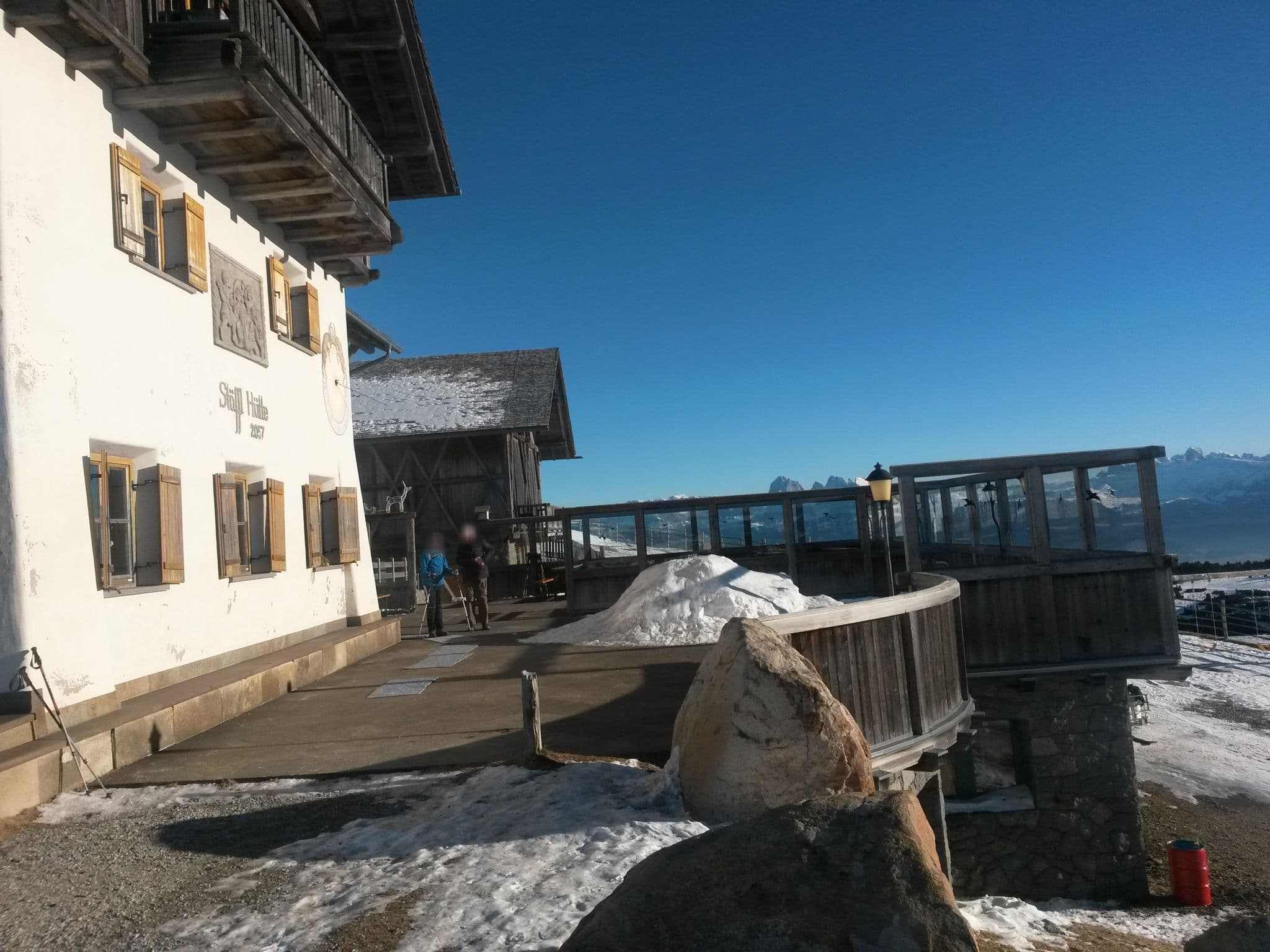 Street view near Stöfflhütte - Rifugio Stöffl, Villandro - Villanders — © tyr (CC BY-SA · Mapillary)