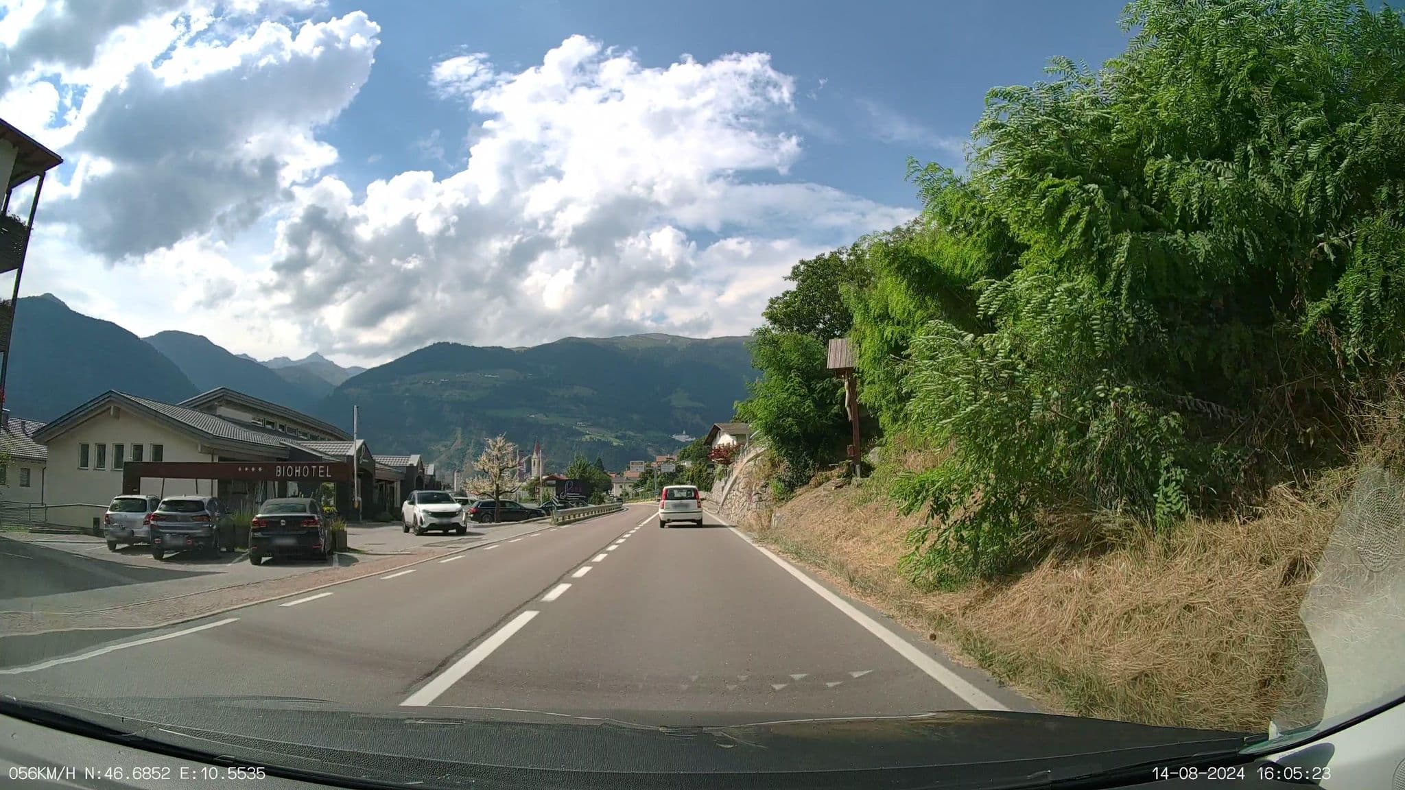 Street view near Biohotel Panorama, Malles Venosta