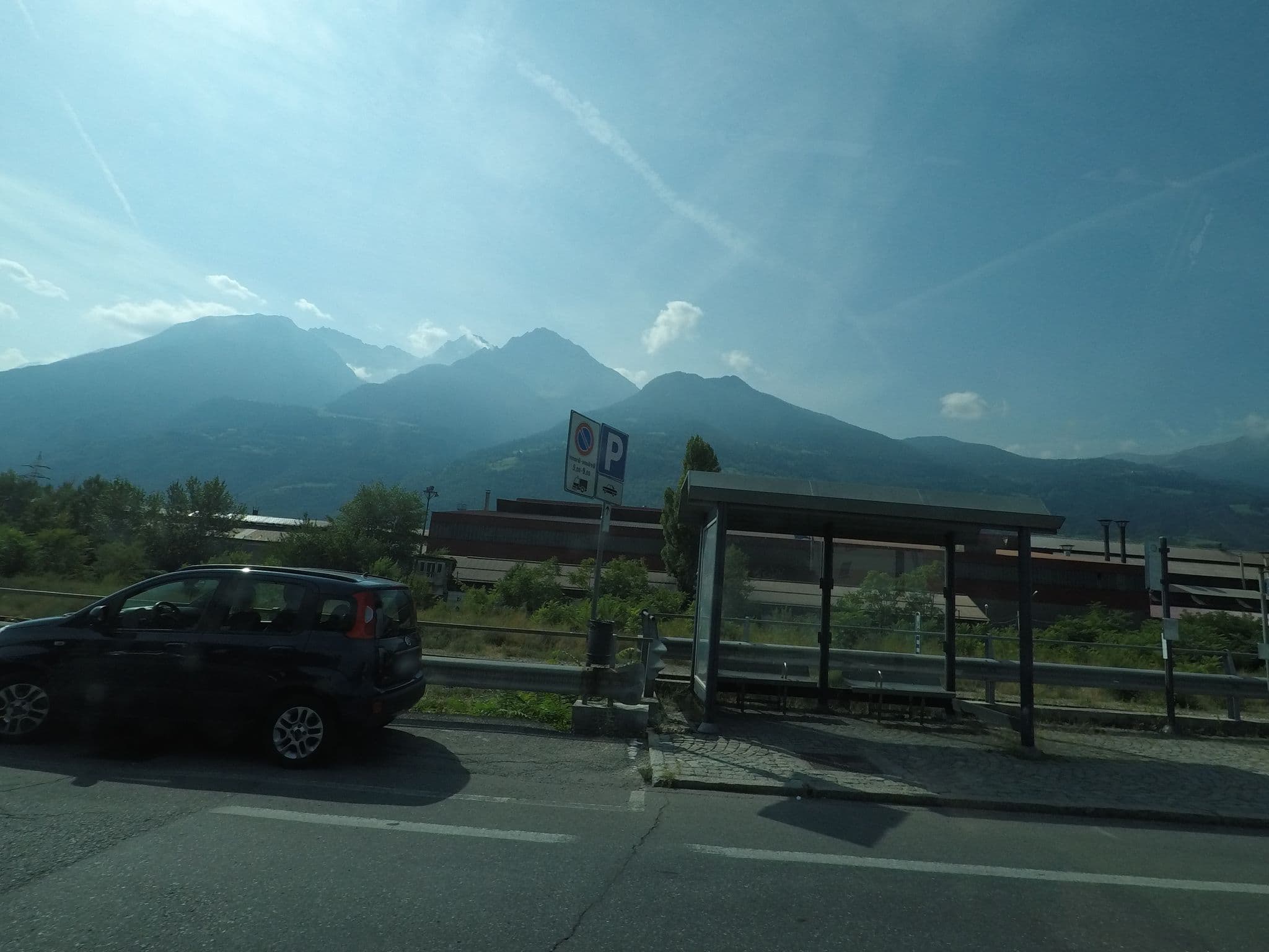 Street view near Area Camper Aosta, Aosta — © bcostacurta (CC BY-SA · Mapillary)