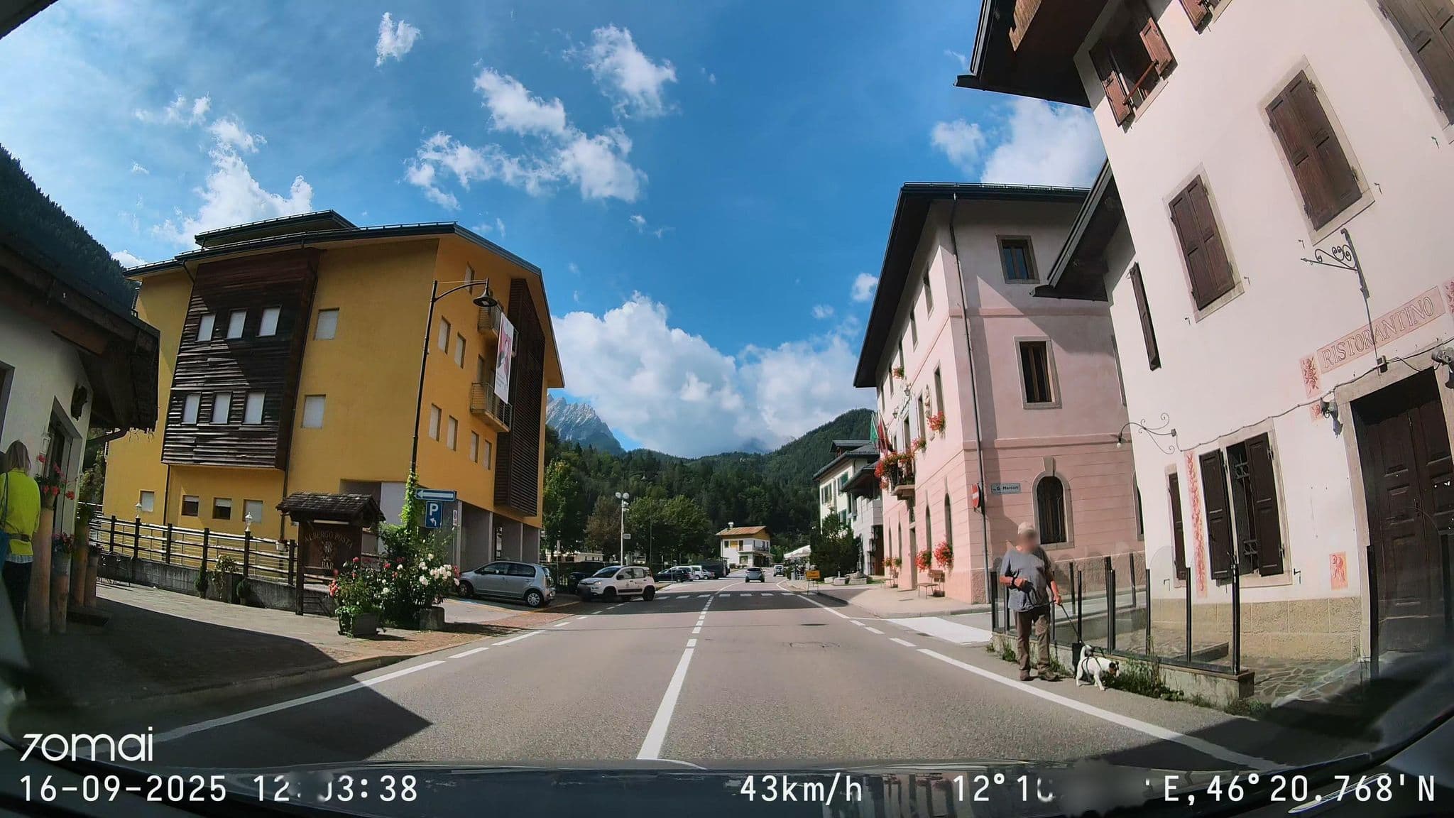Street view near B&B ai Lali, Forno di Zoldo — © doriel (CC BY-SA · Mapillary)