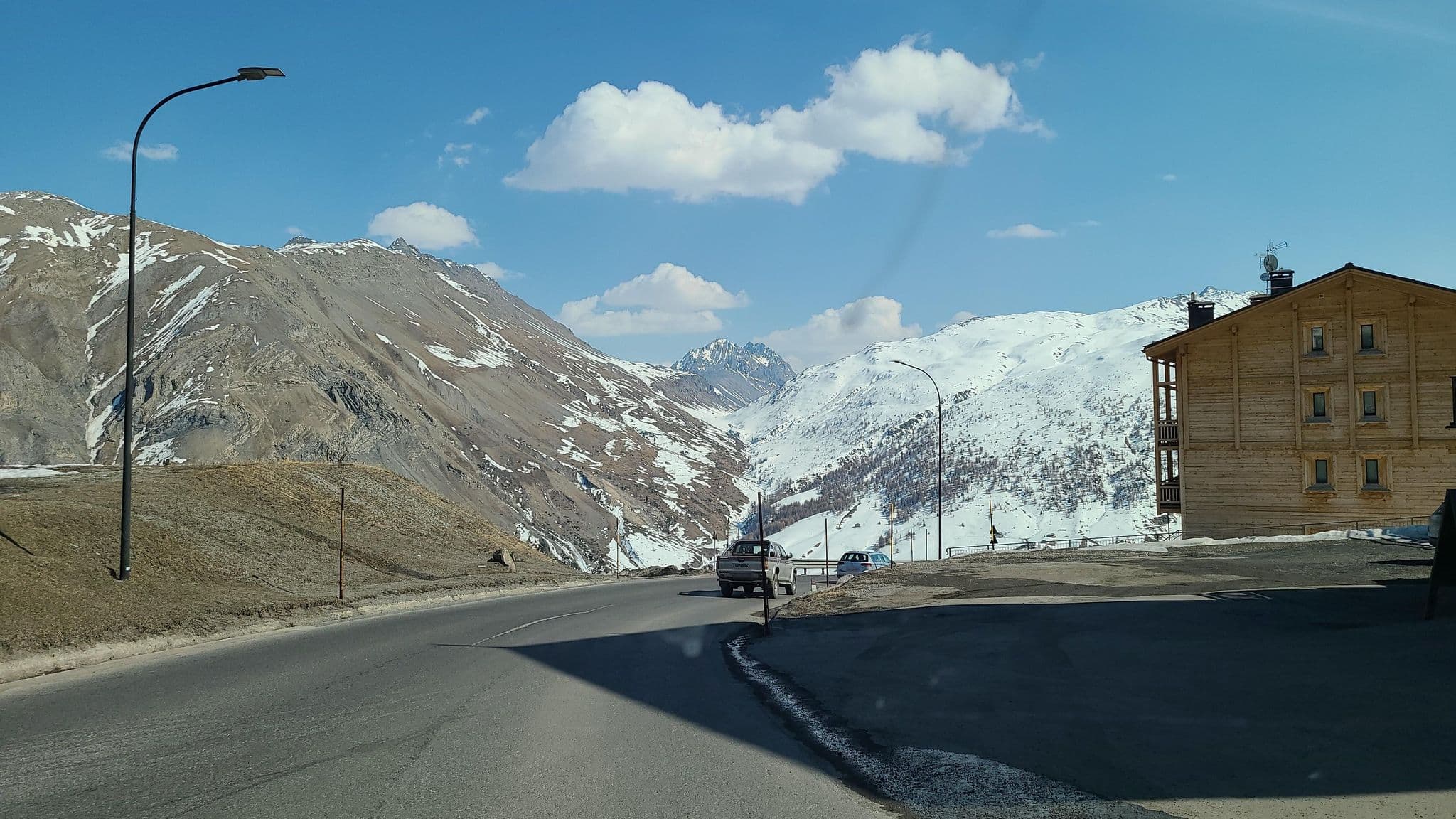 Street view near Hotel La Tea, Livigno