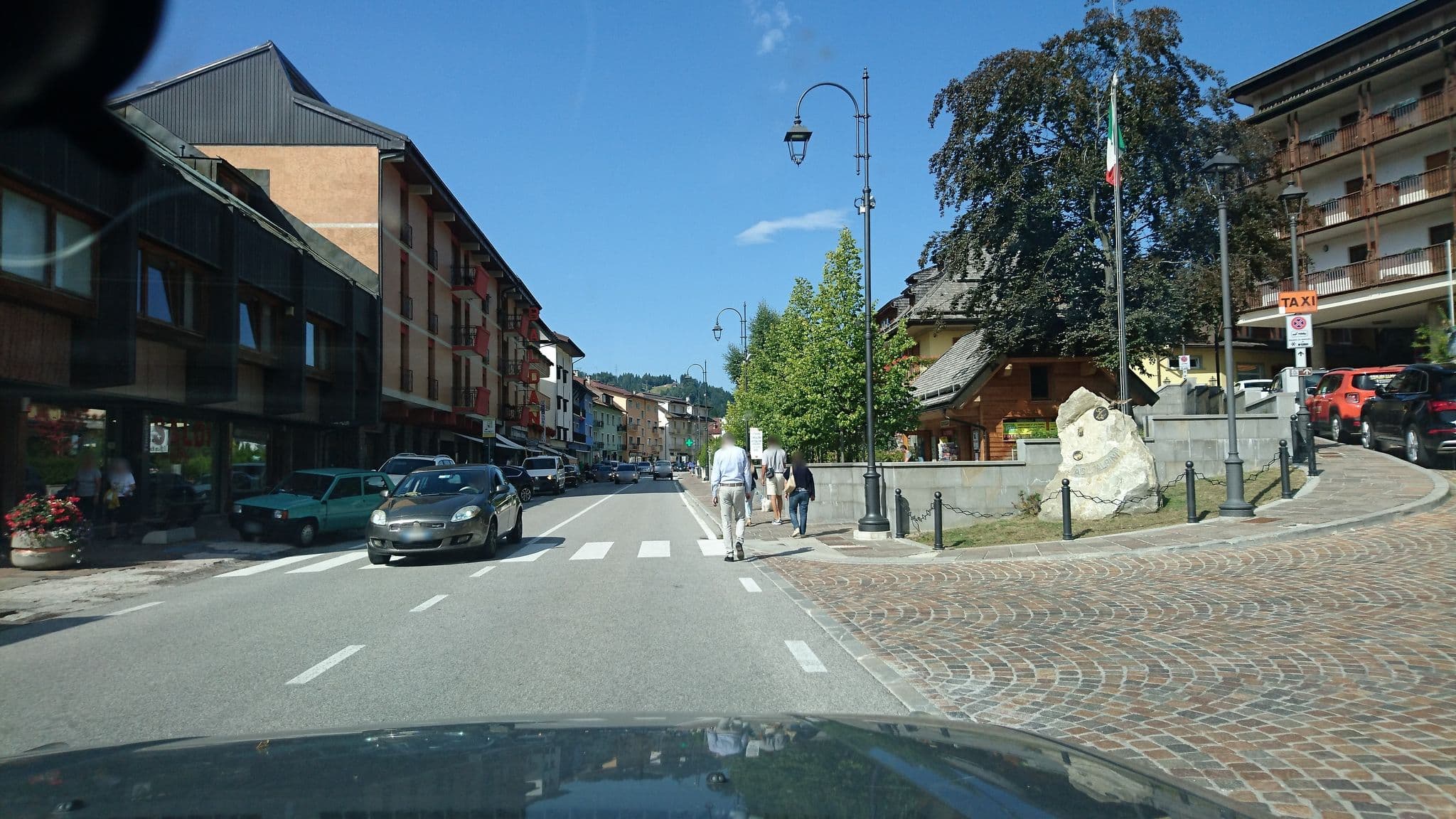 Street view near Hotel Nevada, Tarvisio — © voschix (CC BY-SA · Mapillary)