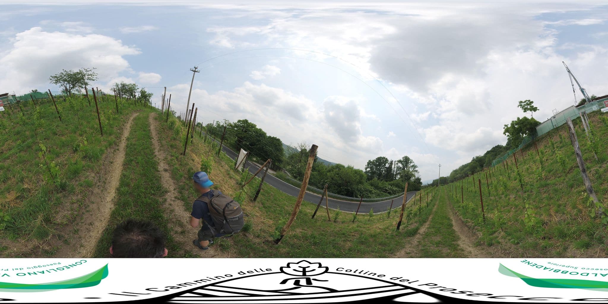 Street view near Agriturismo La Pina, Tarzo — © federicodebetto (CC BY-SA · Mapillary)