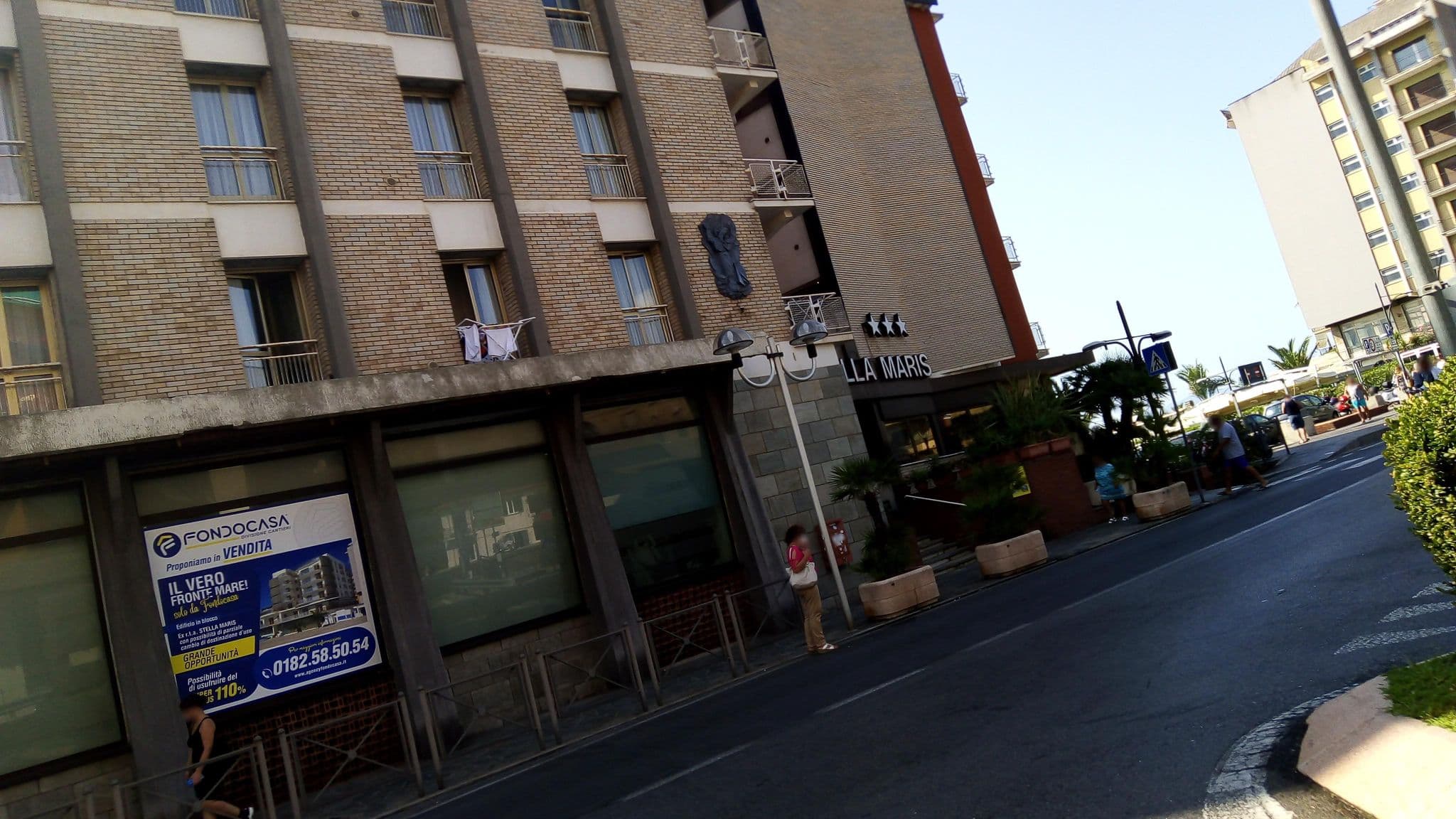 Street view near Stella Maris, Pietra Ligure — © mariofiab (CC BY-SA · Mapillary)