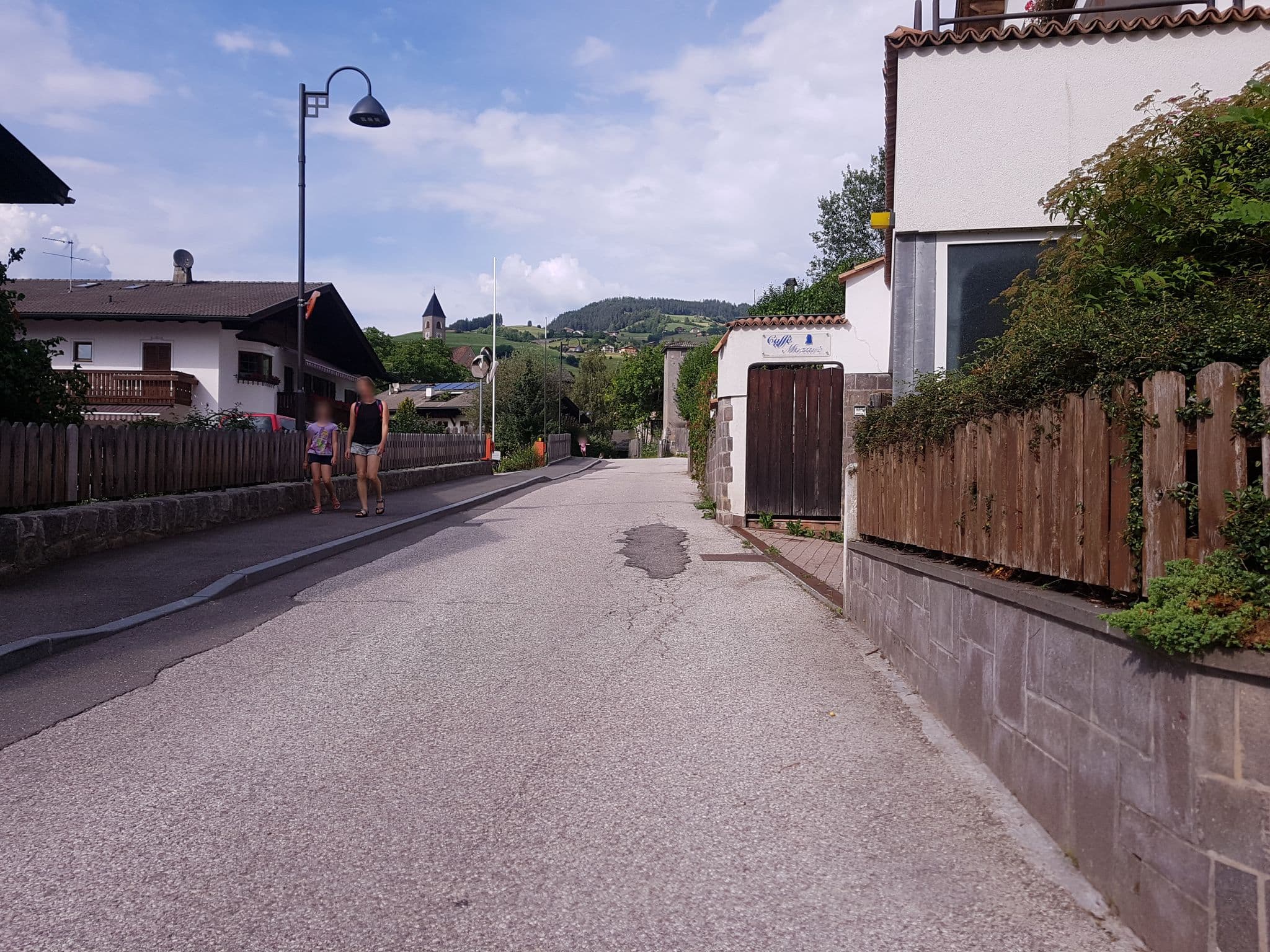 Street view near Residence Amadeus, Siusi