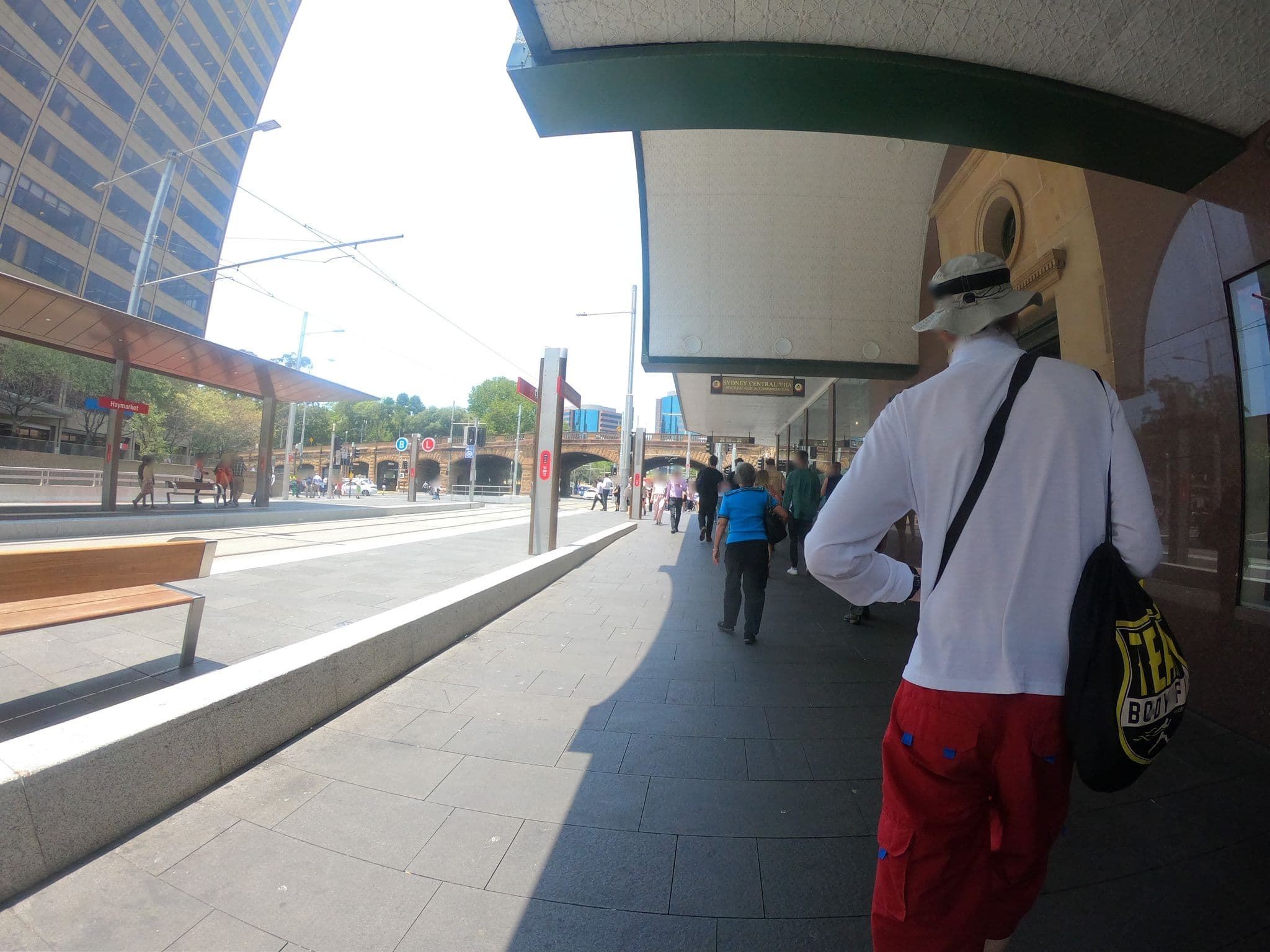 Street view near YHA Sydney Central, Haymarket — © ozflor (CC BY-SA · Mapillary)