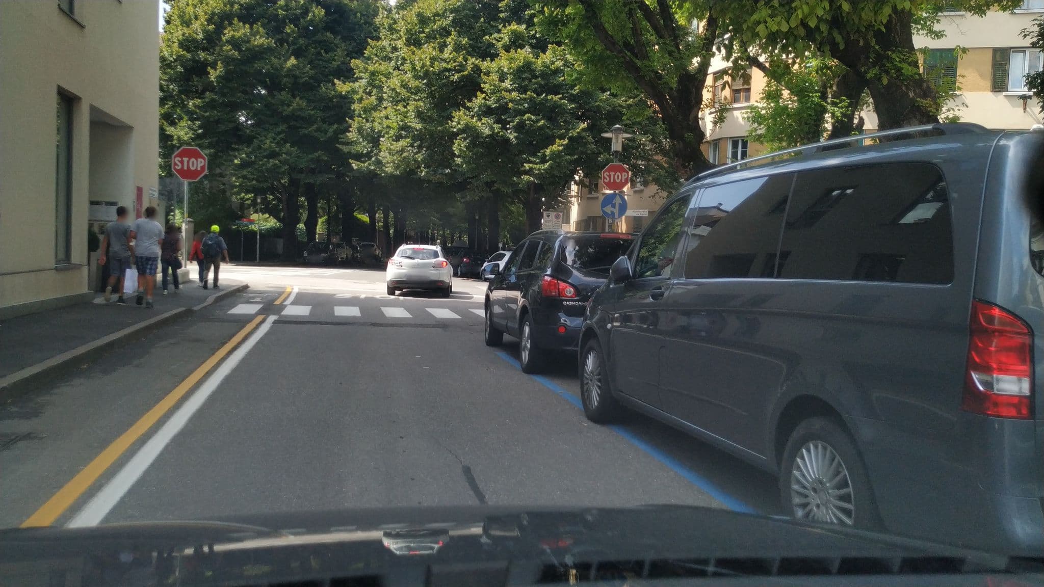 Street view near City Hotel Merano, Merano — © mikki65 (CC BY-SA · Mapillary)