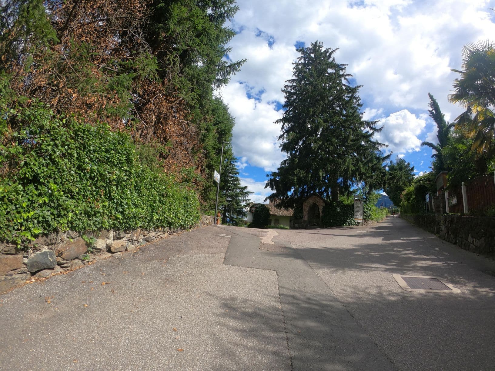 Street view near Pension Weihergut, Cermes — © golserma (CC BY-SA · Mapillary)