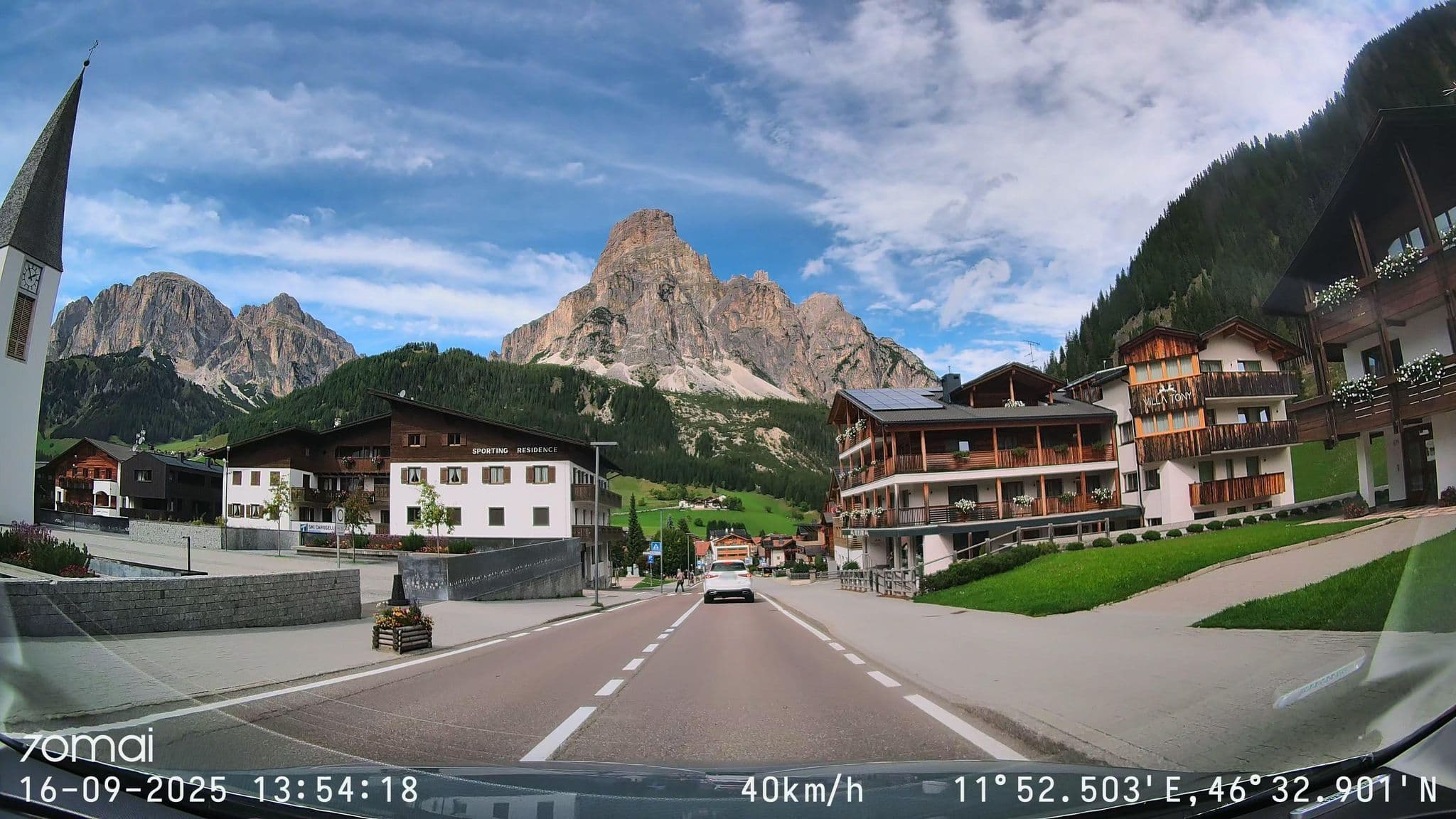 Street view near Chalet Madrisa, Selva