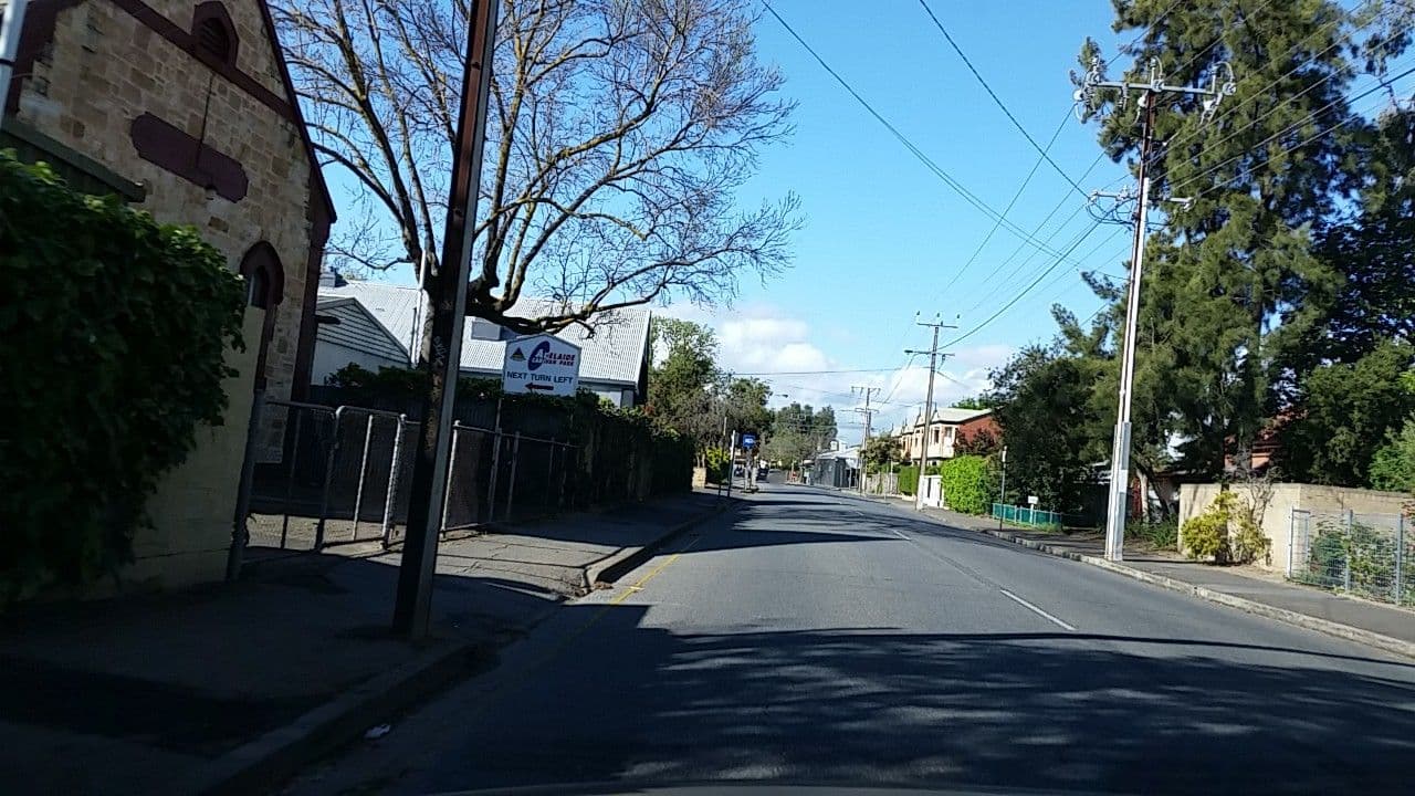 Street view near Adelaide Caravan Park, St Peters — © didz (CC BY-SA · Mapillary)