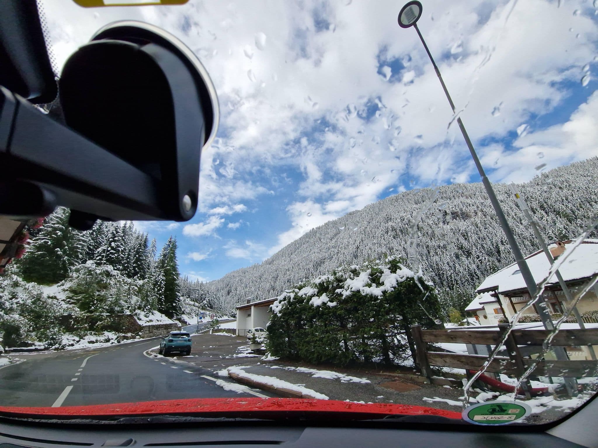 Street view near Villa Demetz, Selva