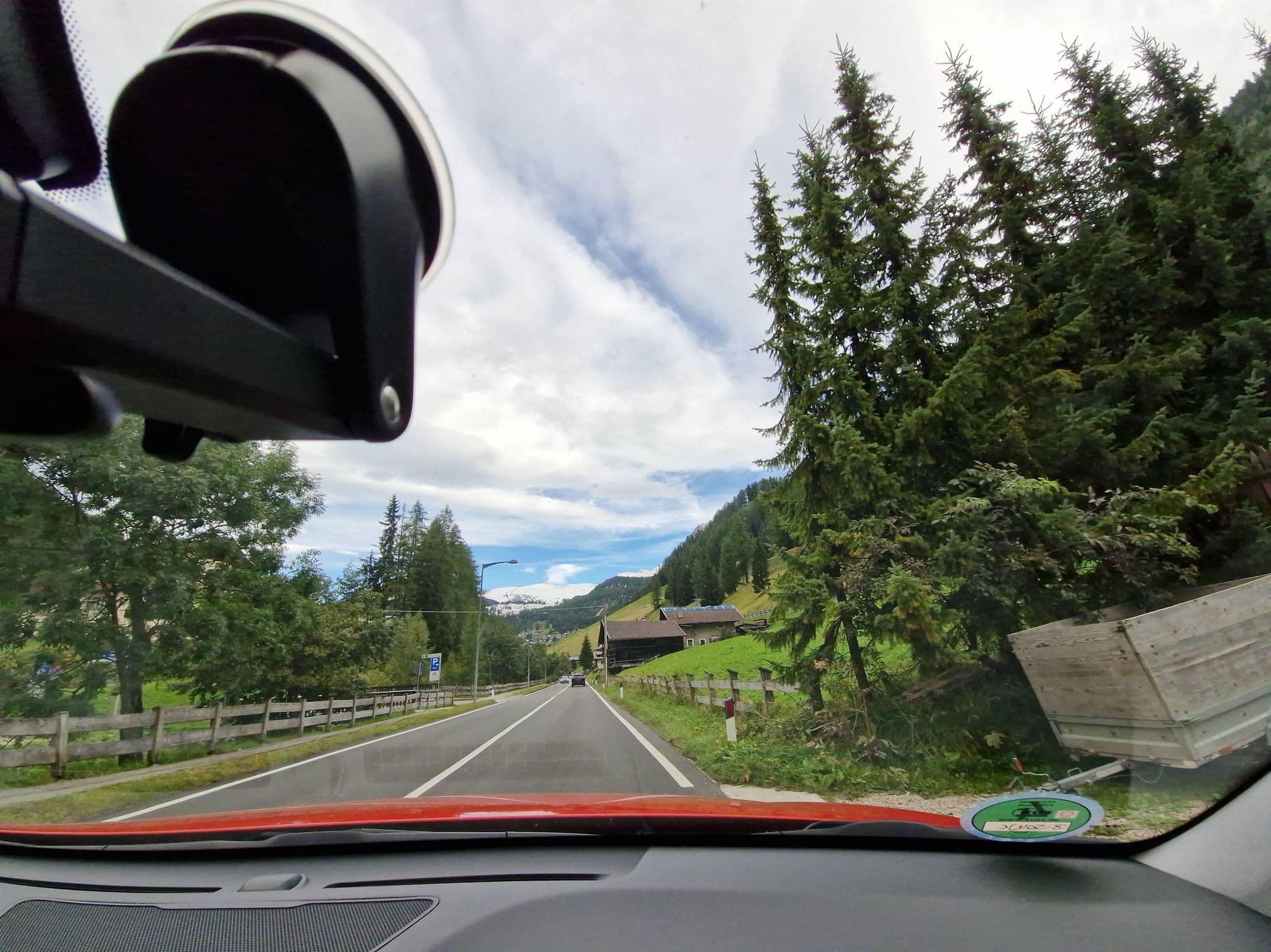 Street view near Garni Ortles, Selva