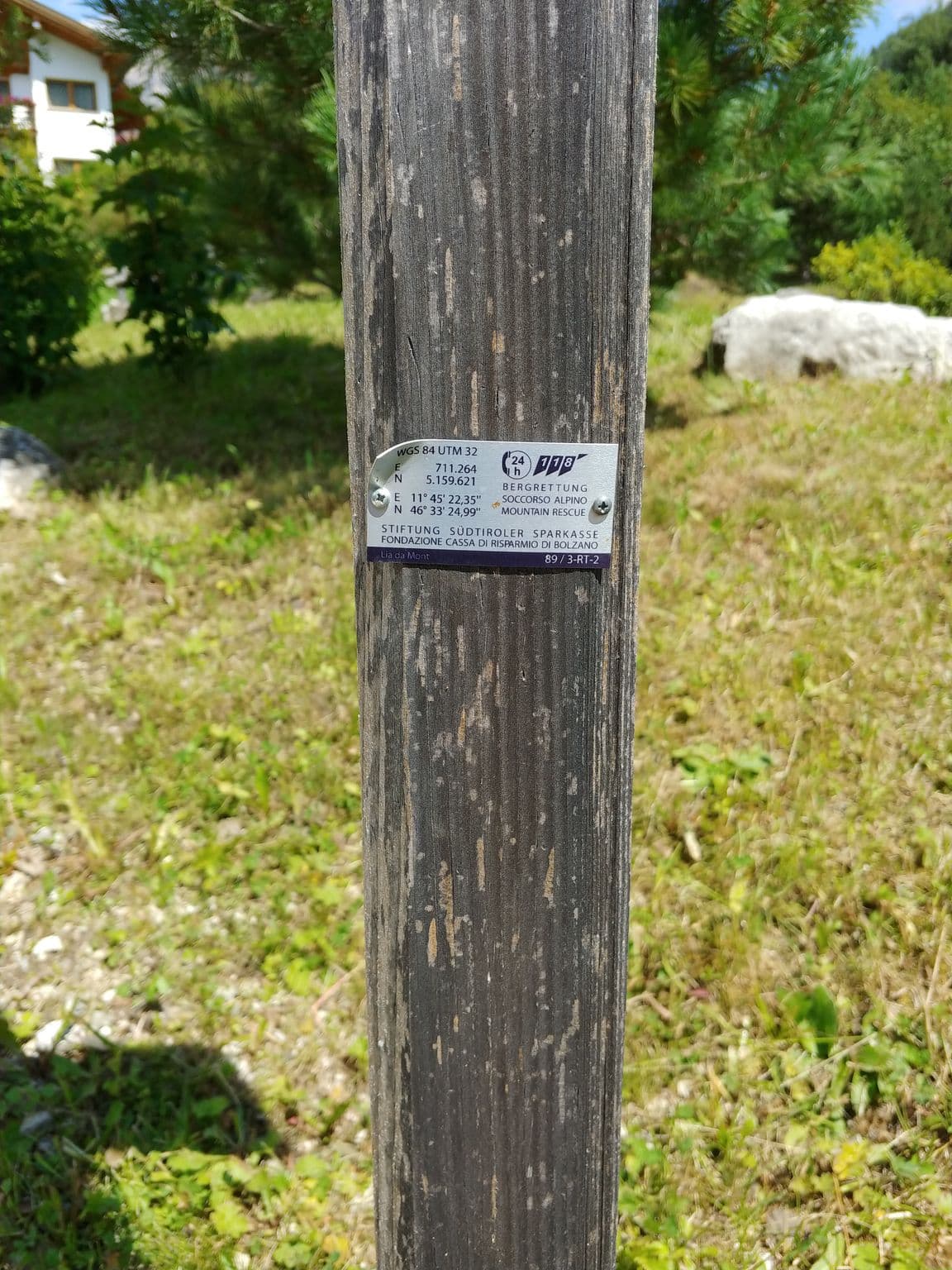 Street view near Villa Seceda, Selva — © highlander (CC BY-SA · Mapillary)
