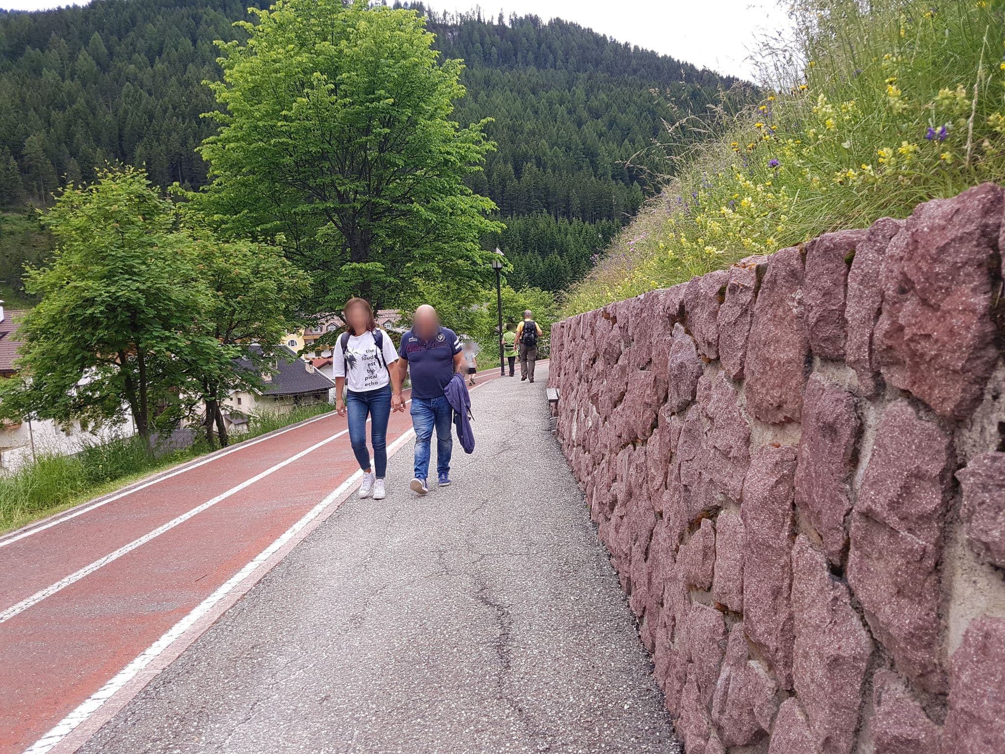 Street view near Chalet Eguia, Selva
