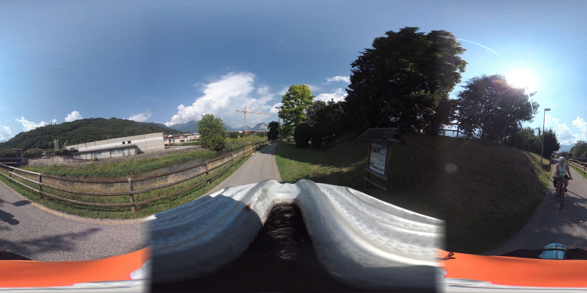 Street view near Area sosta camper Borgo, Borgo Valsugana — © giubar (CC BY-SA · Mapillary)