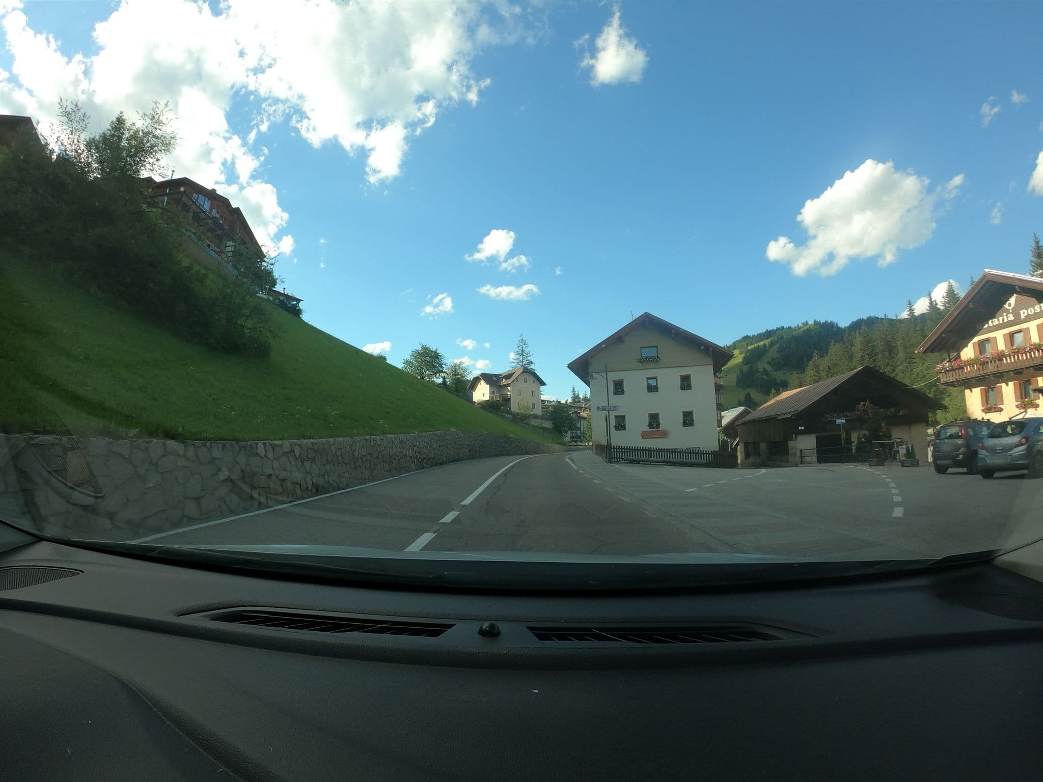 Street view near Hotel Ustaria Posta, La Valle - Wengen