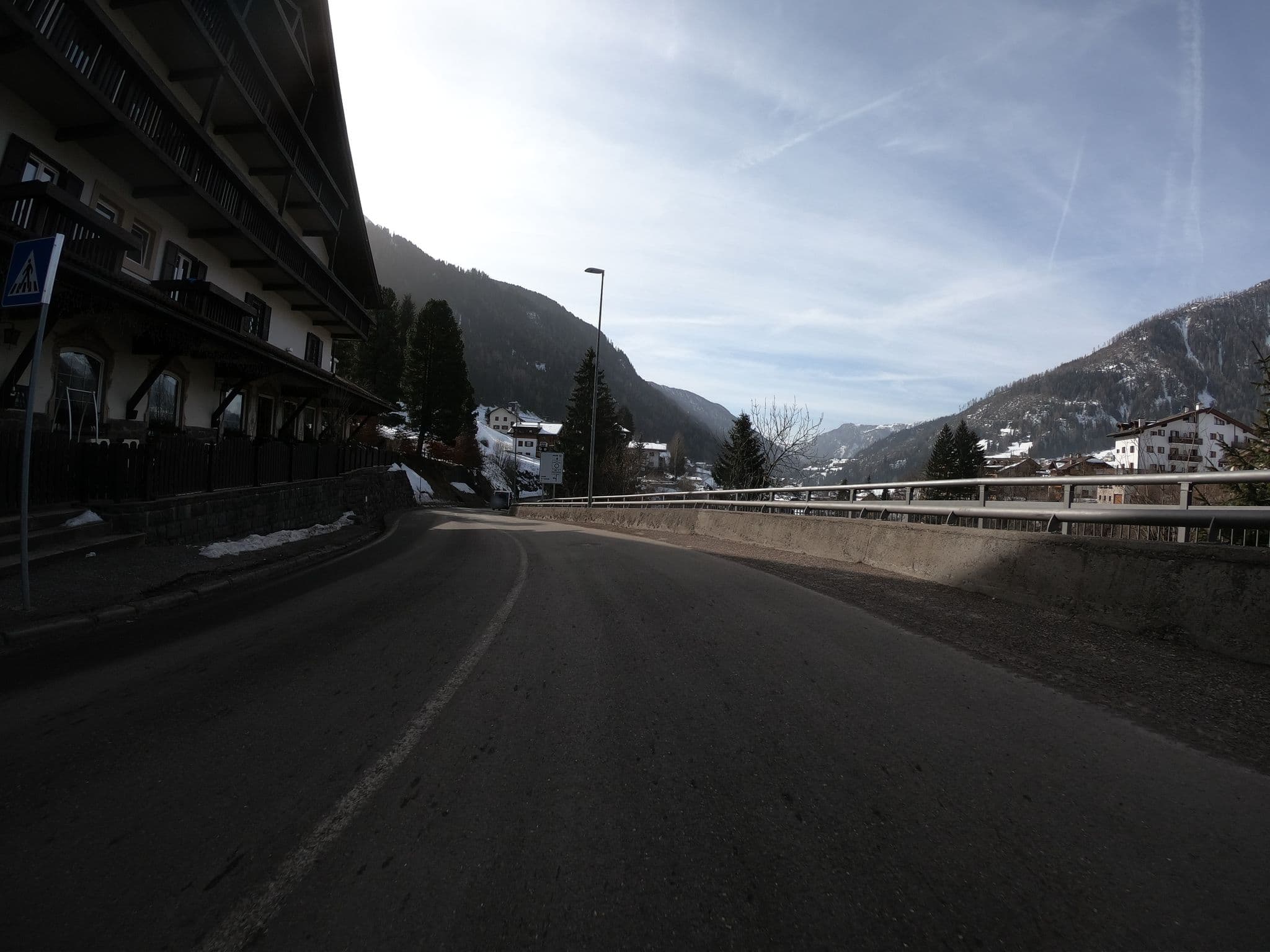 Street view near Hotel Belvedere, Moena — © chrisbeddow (CC BY-SA · Mapillary)