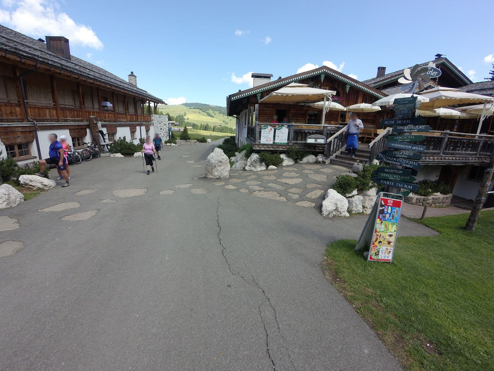 Street view near Hotel Tirler, Ortisei — © madel (CC BY-SA · Mapillary)