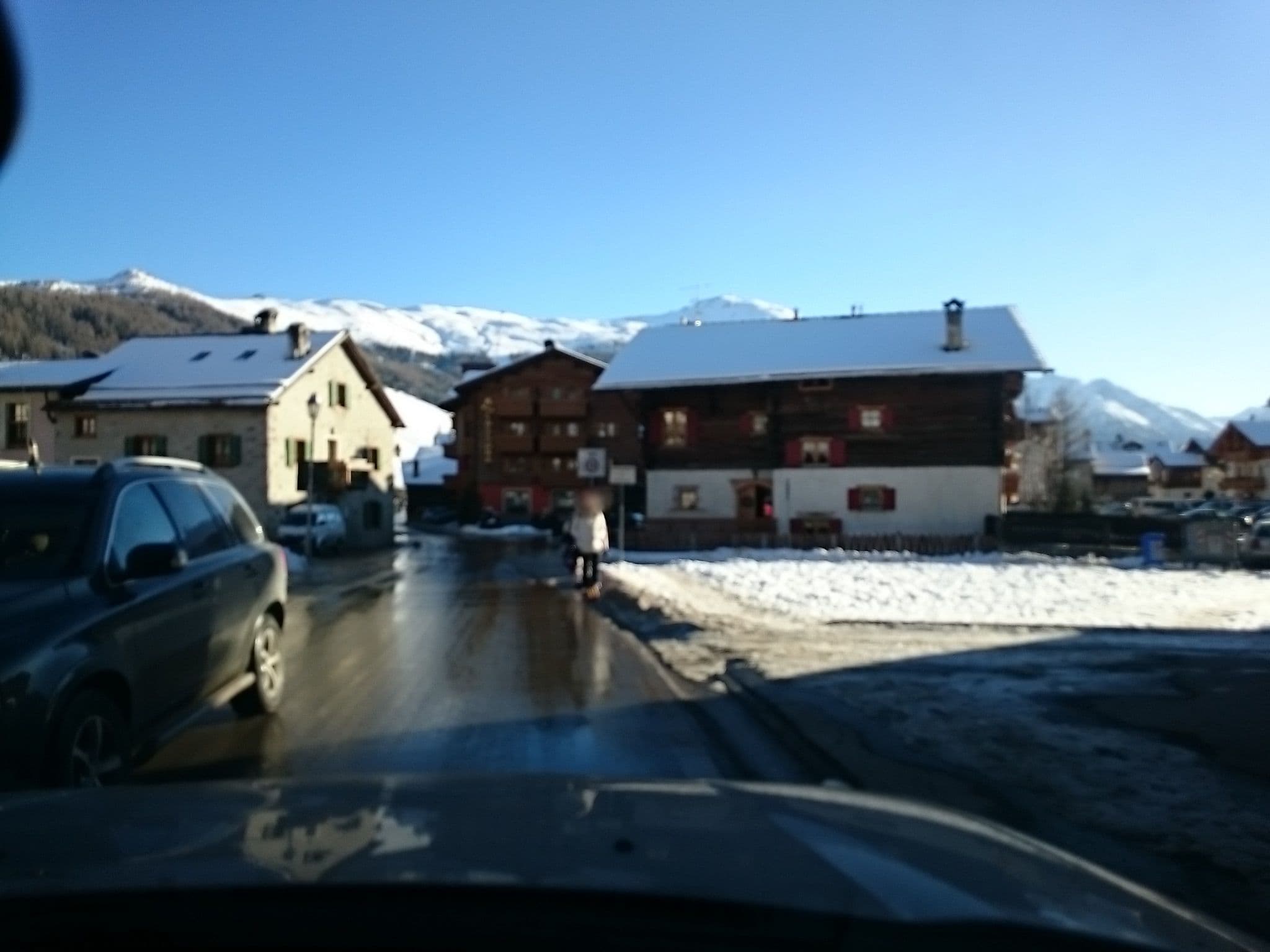 Street view near Casa Scialket, Livigno