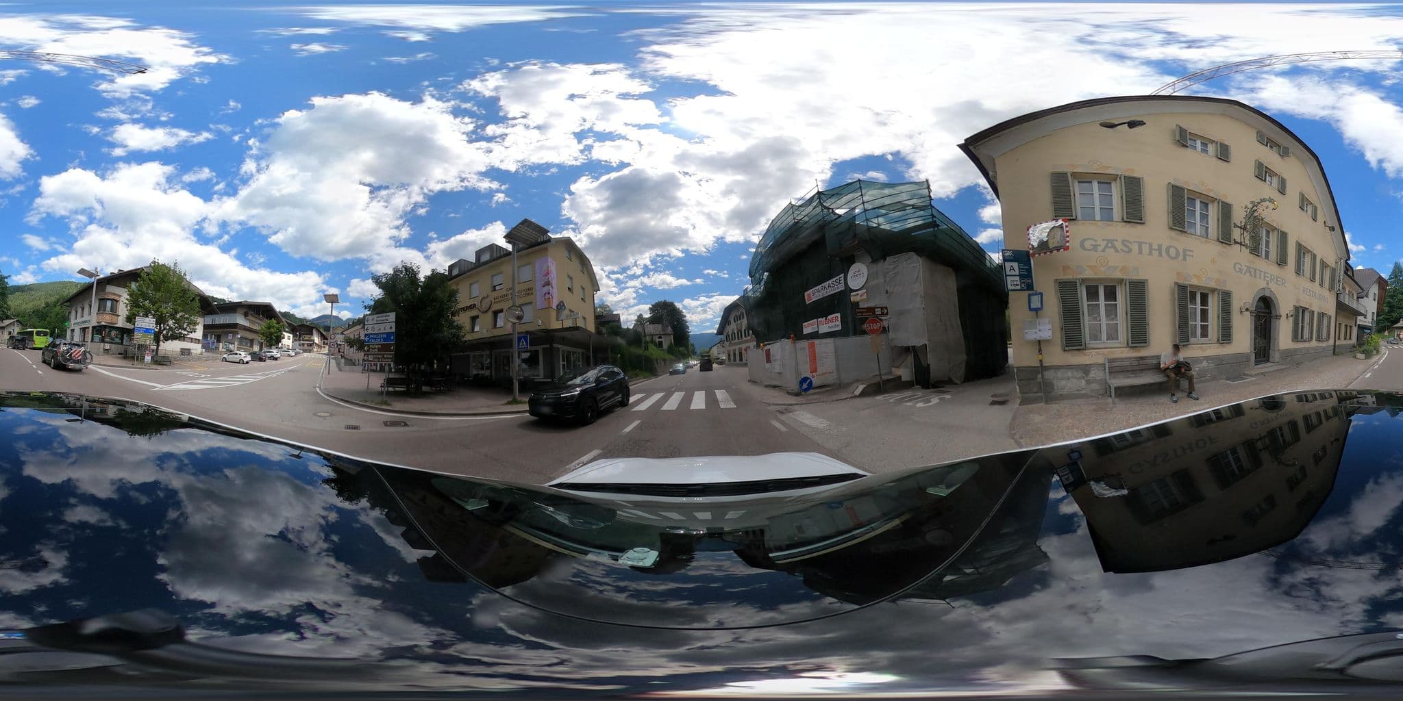 Street view near Hotel Zur Post, Falzes — © peterleth (CC BY-SA · Mapillary)
