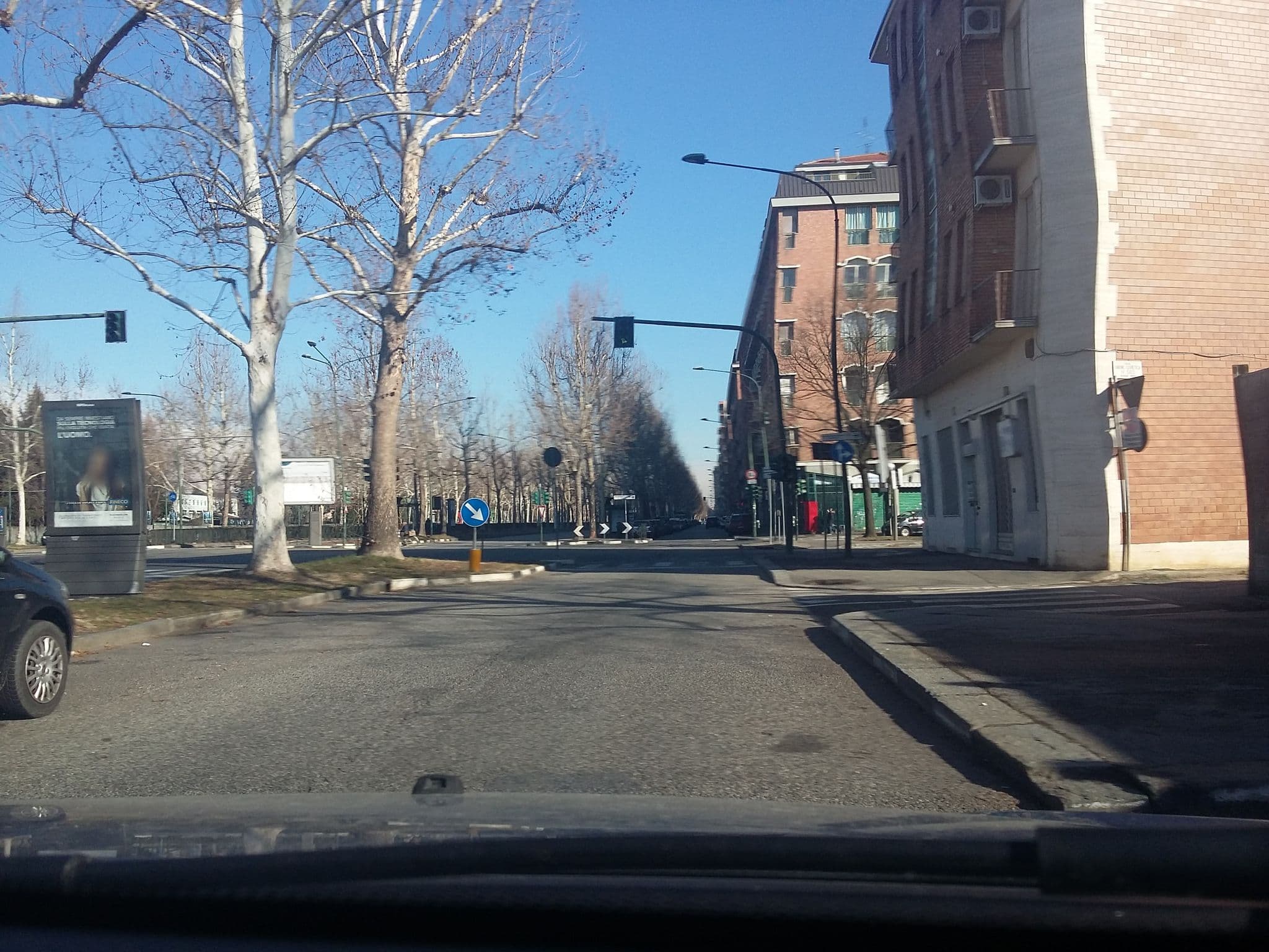 Street view near Baby Hotel, Mirafiori Sud — © sansotta (CC BY-SA · Mapillary)
