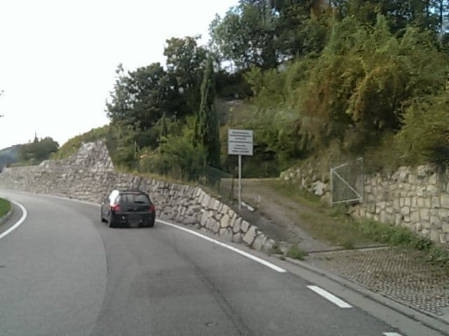 Street view near Hotel Kröllnerhof, Lana