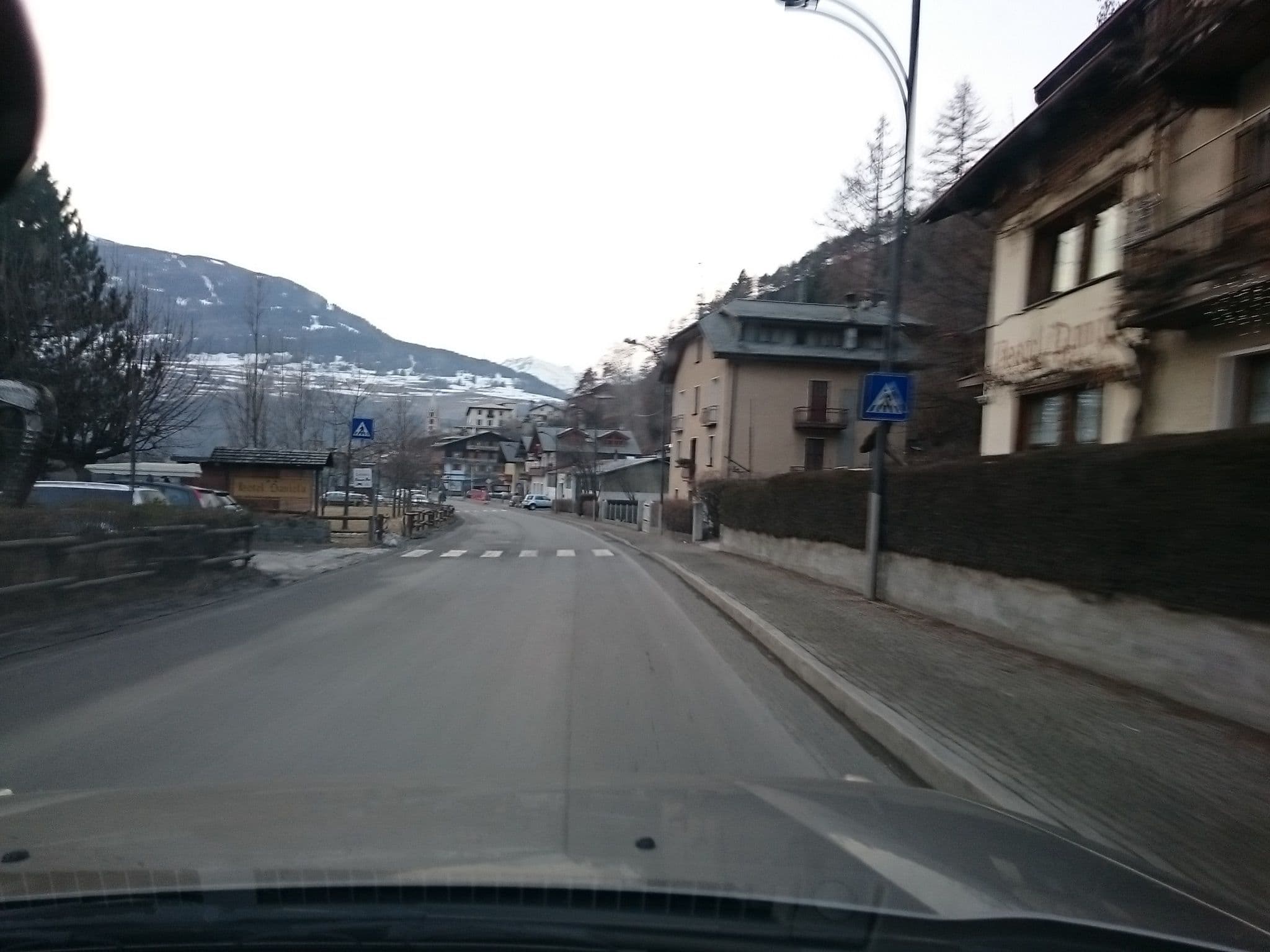 Street view near Hotel Daniela, Bormio — © voschix (CC BY-SA · Mapillary)