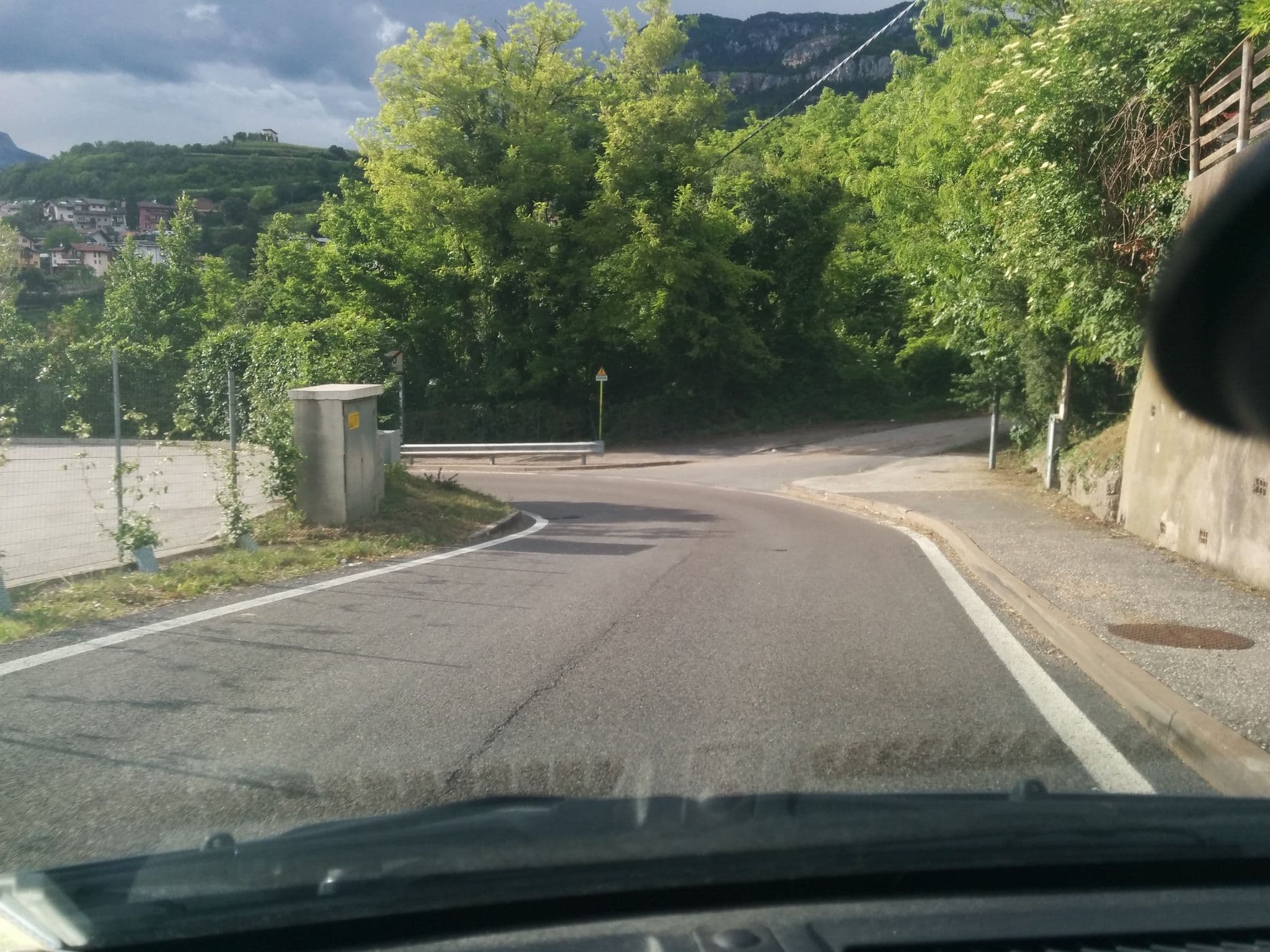 Street view near Agritur Ponte Alto, Povo — © napo (CC BY-SA · Mapillary)