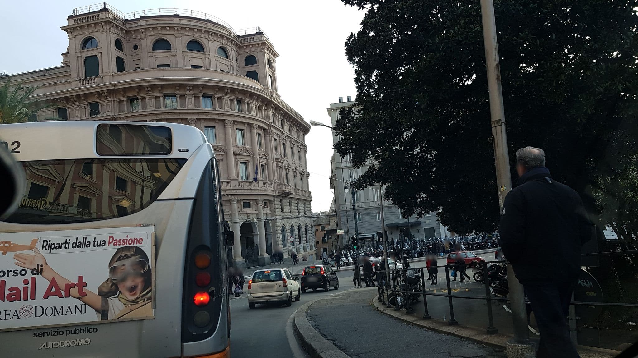 Street view near Grand Hotel Savoia Genova, Curio Collection by Hilton, Genoa