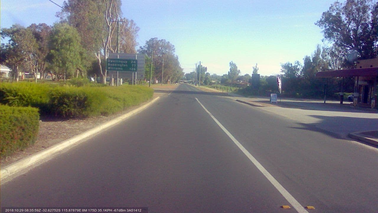 Street view near Premier Hotel Pinjarra, Pinjarra — © bob3bob3 (CC BY-SA · Mapillary)