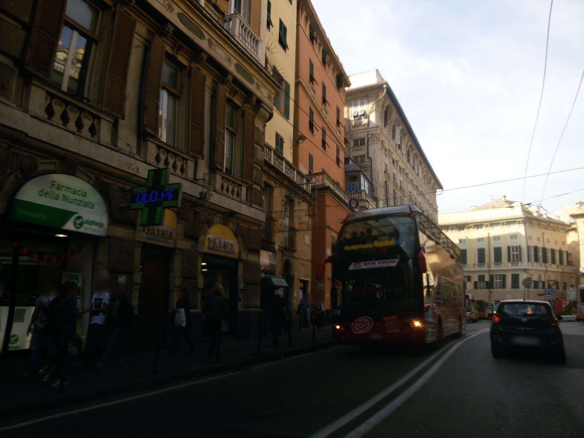 Street view near Helvetia, Genoa
