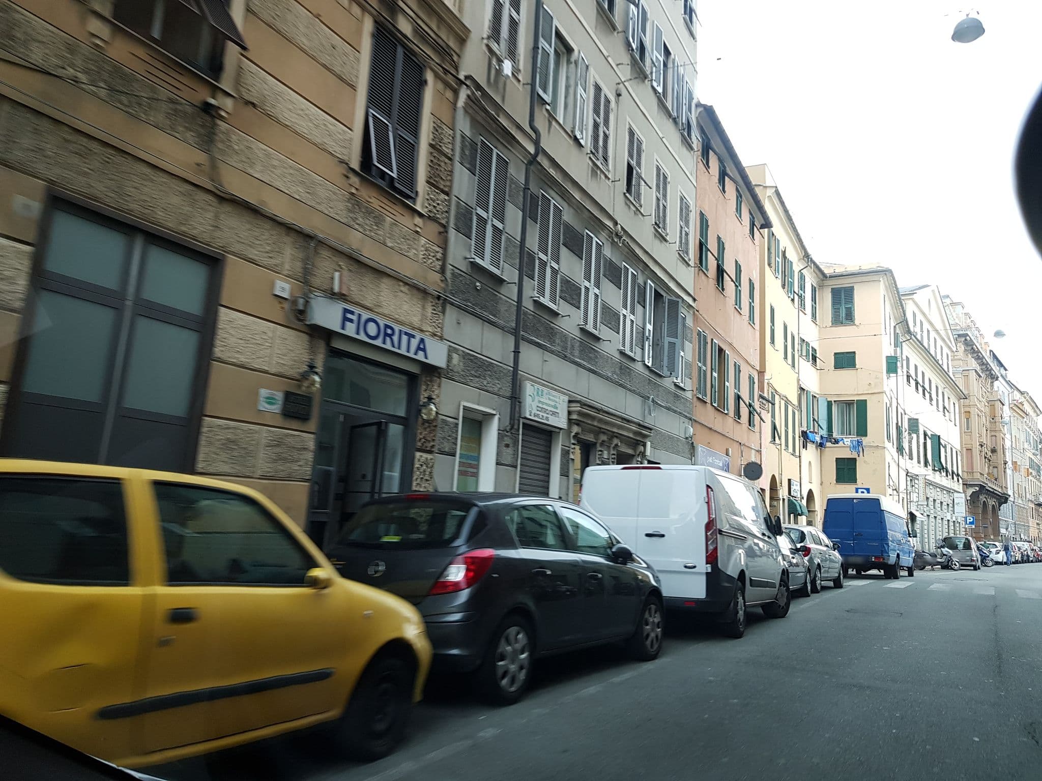 Street view near Fiorita, Genoa