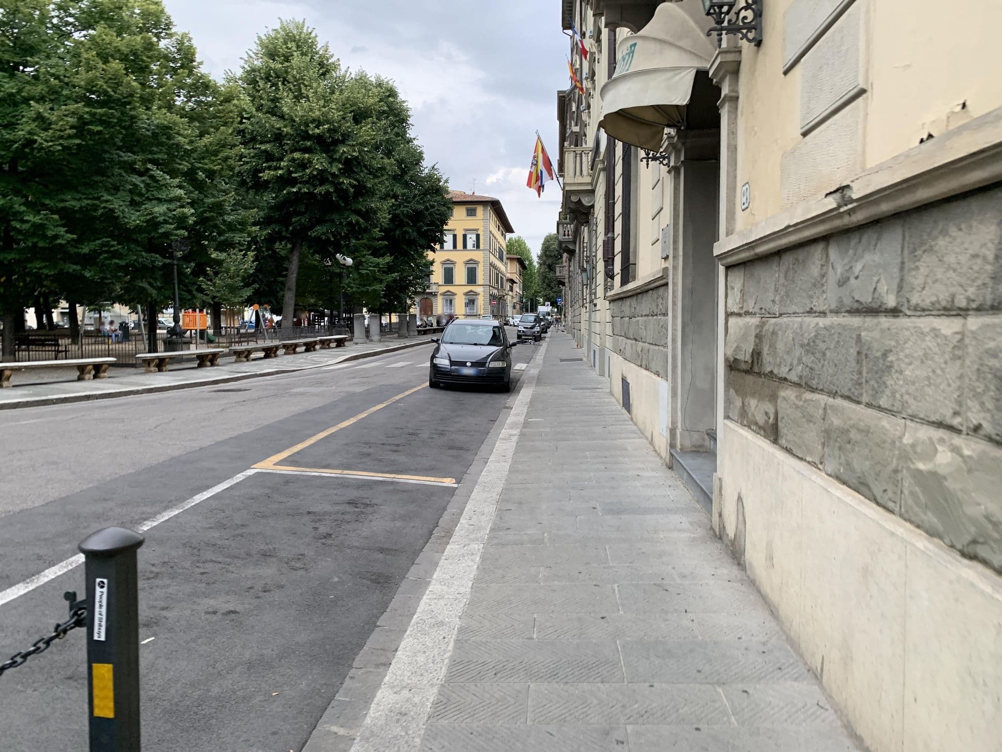 Street view near Hotel Donatello Firenze, Florence