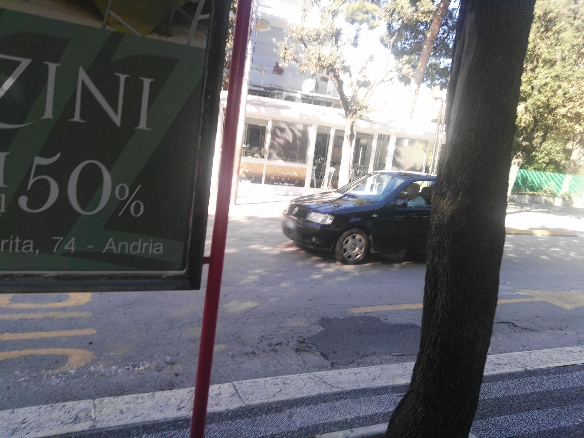 Street view near Albergo dei Pini, Andria — © gaia11 (CC BY-SA · Mapillary)