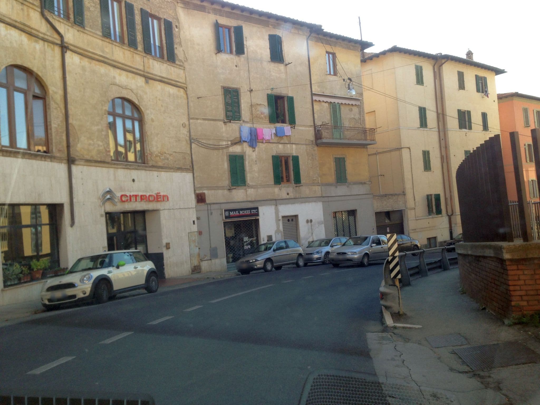Street view near B&B Camollia, Siena