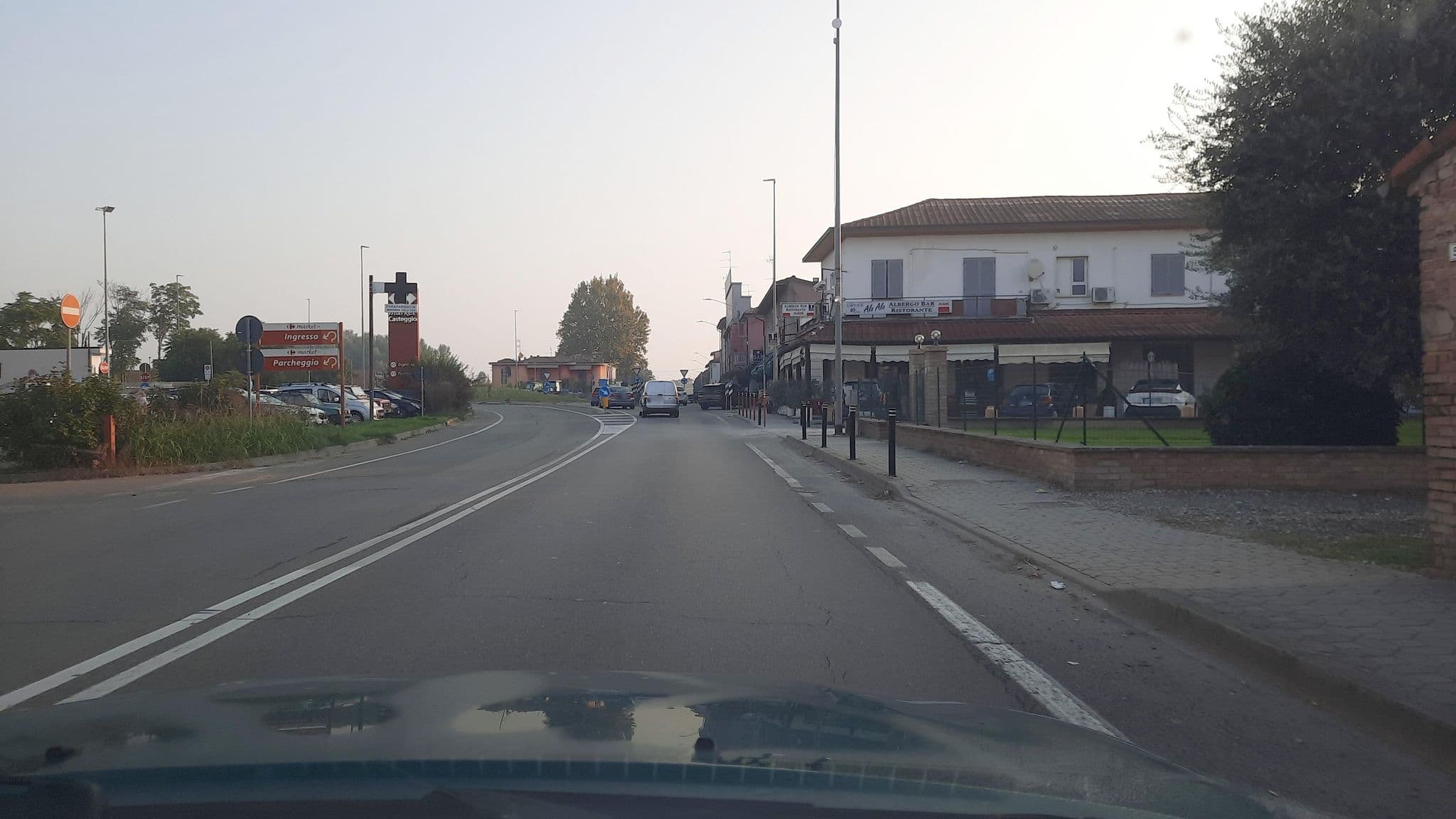 Street view near Albergo Ristorante Bar Alò Alò, Casteggio — © wegavision (CC BY-SA · Mapillary)