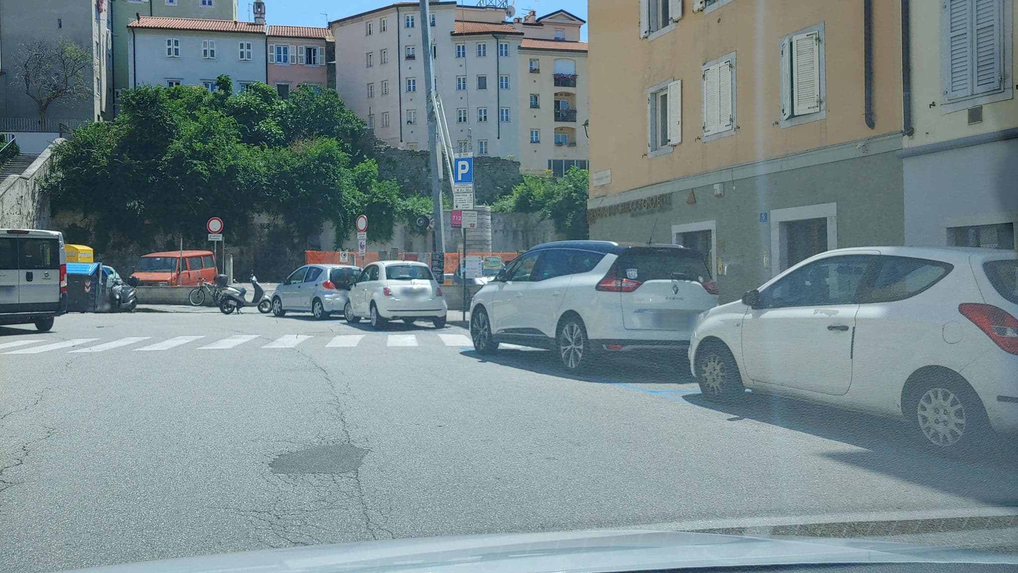 Street view near Urban Hotel Design, Trieste — © mitjajez (CC BY-SA · Mapillary)