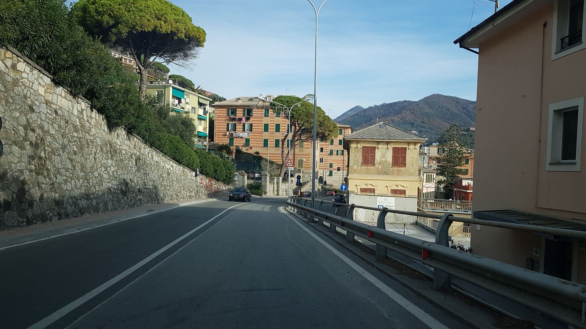 Street view near Hotel Elena, Recco — © ale_zena_it (CC BY-SA · Mapillary)