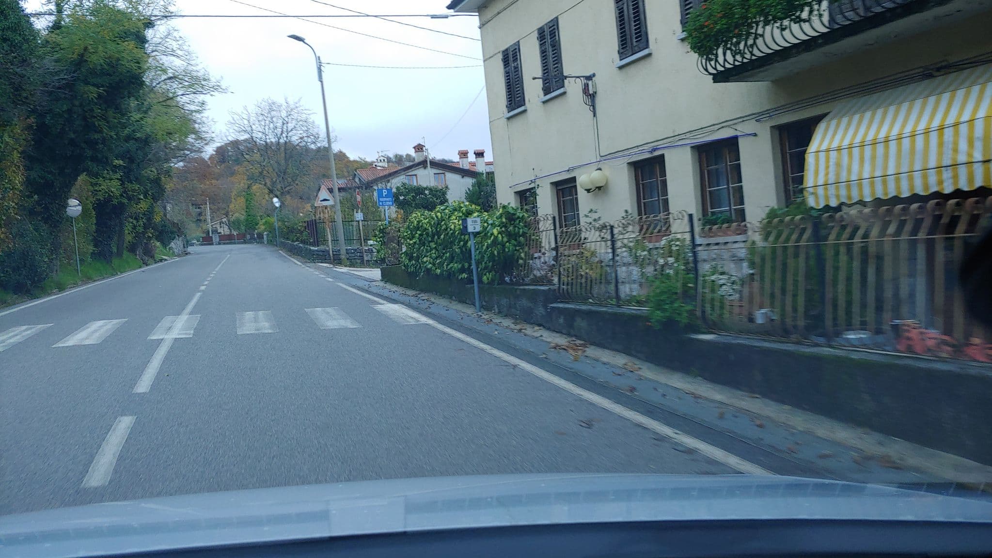 Street view near Albergo Ristorante Carso, Opicina — © mitjajez (CC BY-SA · Mapillary)
