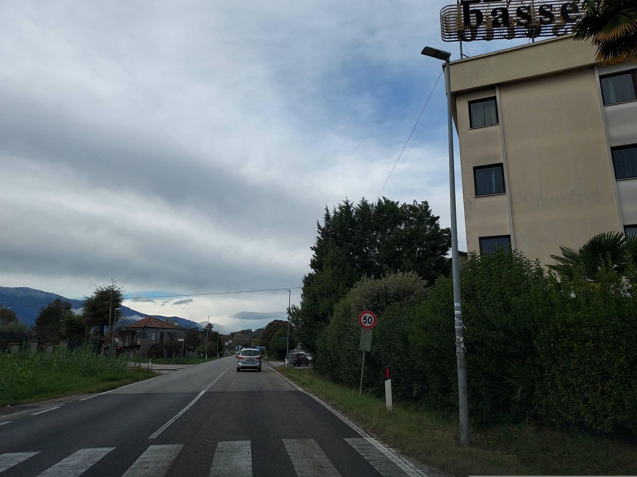 Street view near Hotel Bassetto, Ferentino — © odiug (CC BY-SA · Mapillary)