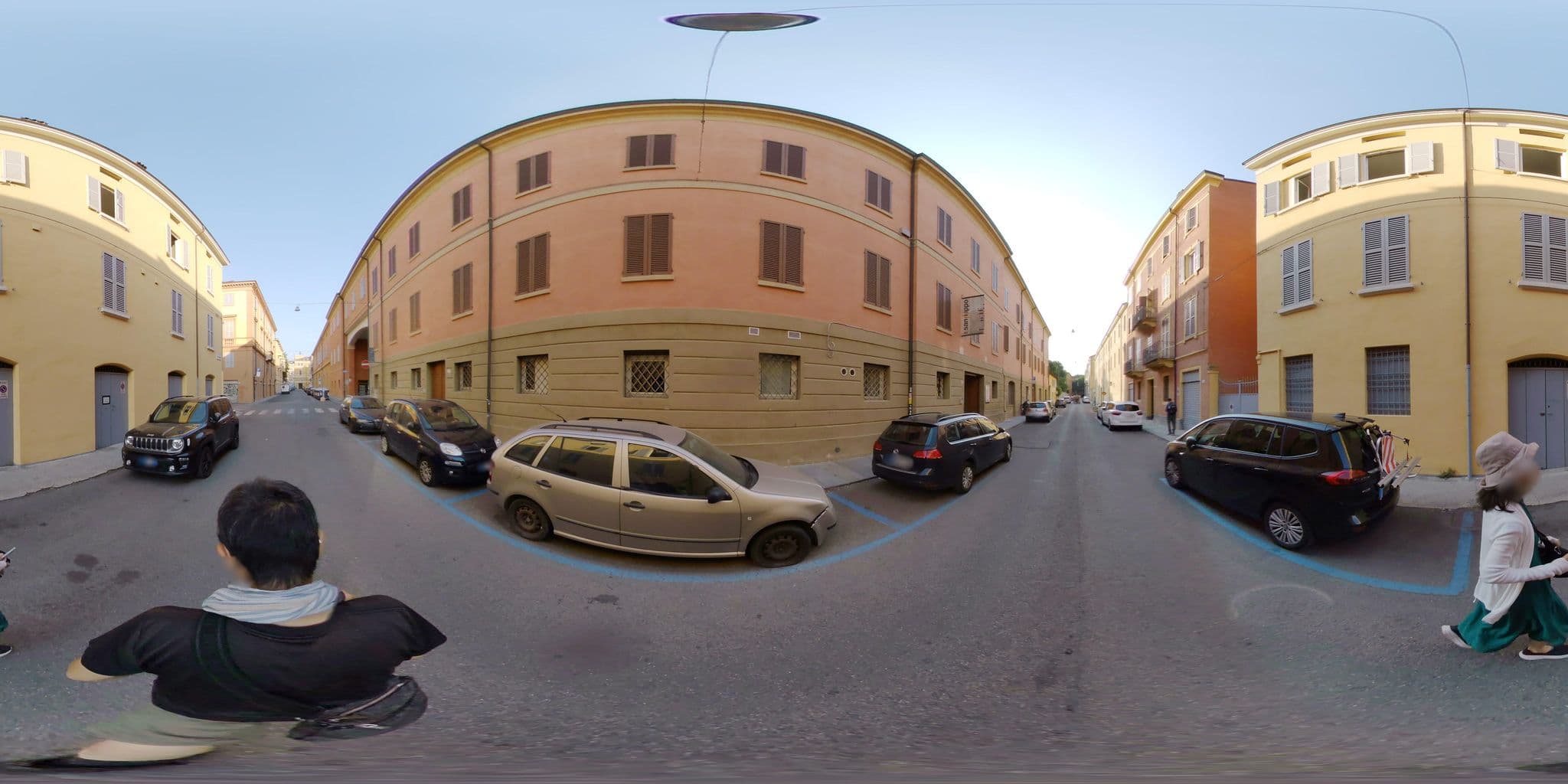 Street view near Ostello s. Filippo Neri, Modena — © mapconcierge (CC BY-SA · Mapillary)