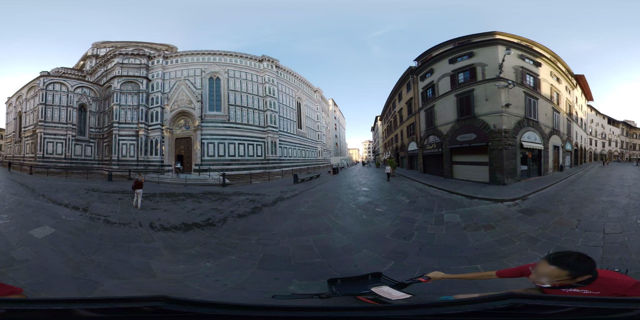 Street view near Hotel Duomo, Florence