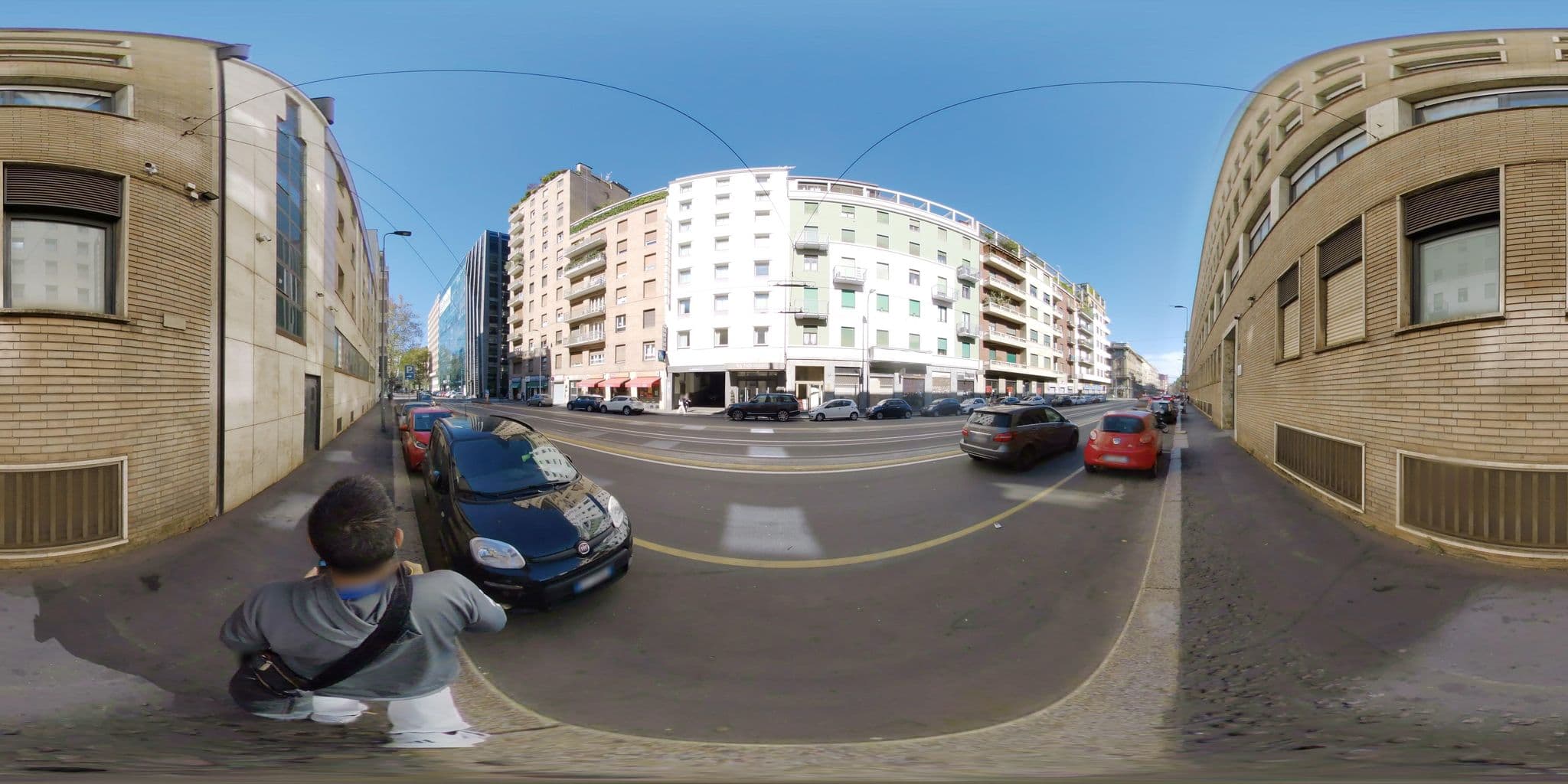 Street view near 43 Station Hotel, Brera