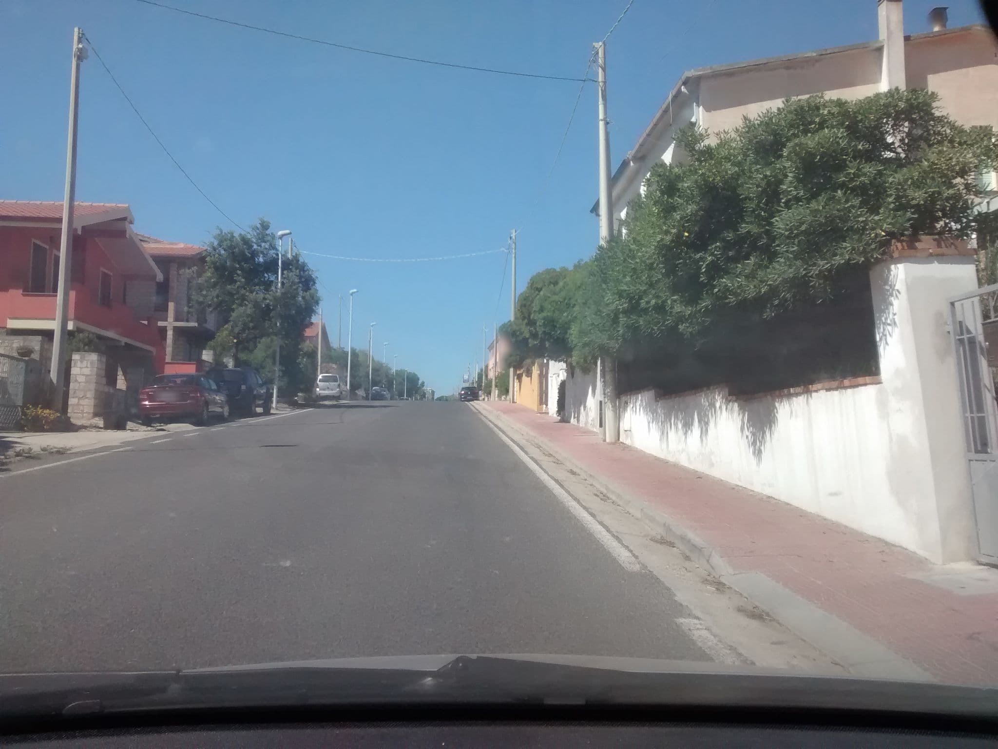 Street view near Bed and Breakfast Da Angela, Narbolia — © sabas (CC BY-SA · Mapillary)