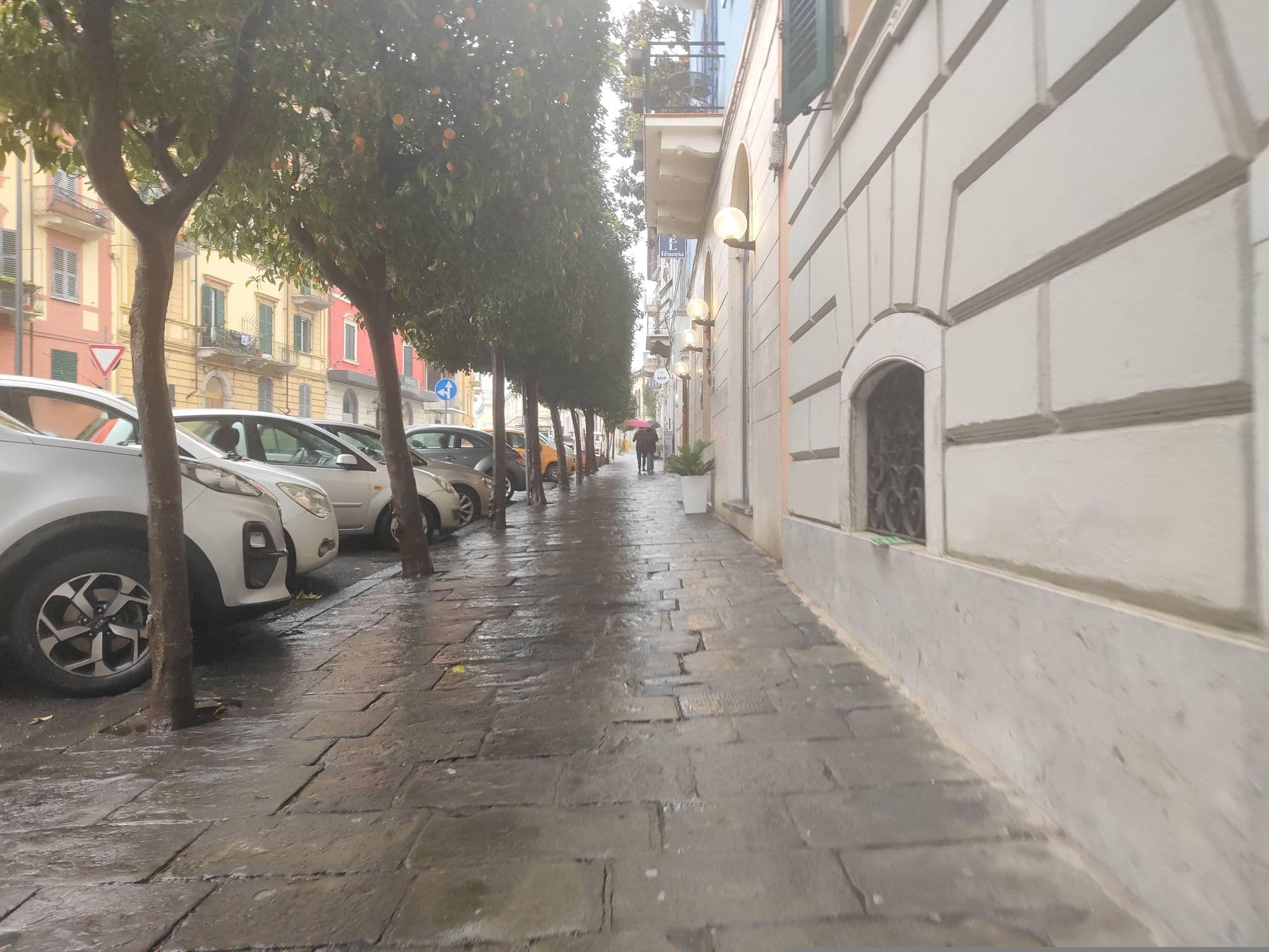 Street view near Hotel Venezia, La Spezia
