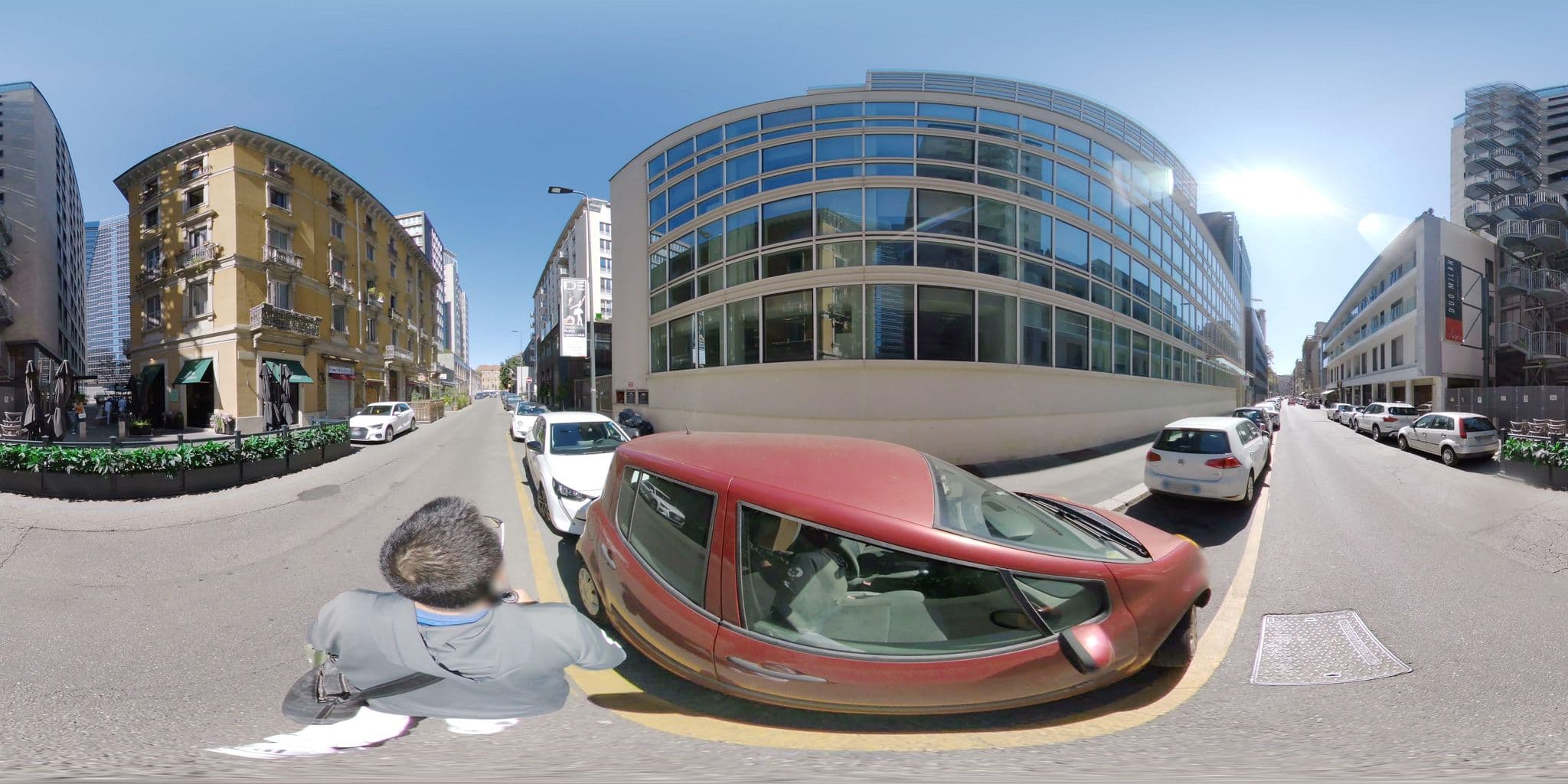 Street view near Duo Milan Porta Nuova, Brera — © mapconcierge (CC BY-SA · Mapillary)
