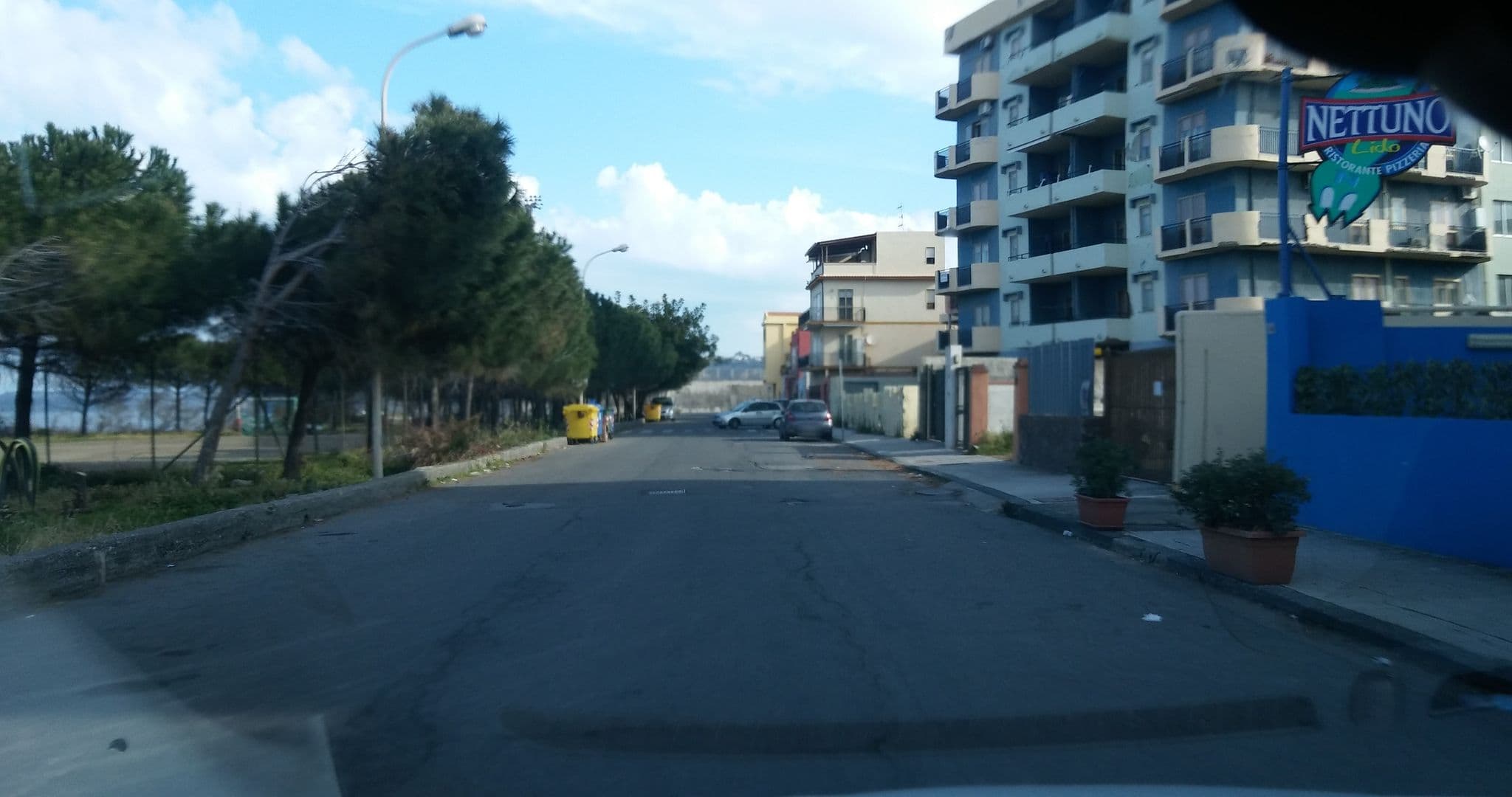 Street view near Nettuno lido, Milazzo — © dgitto (CC BY-SA · Mapillary)