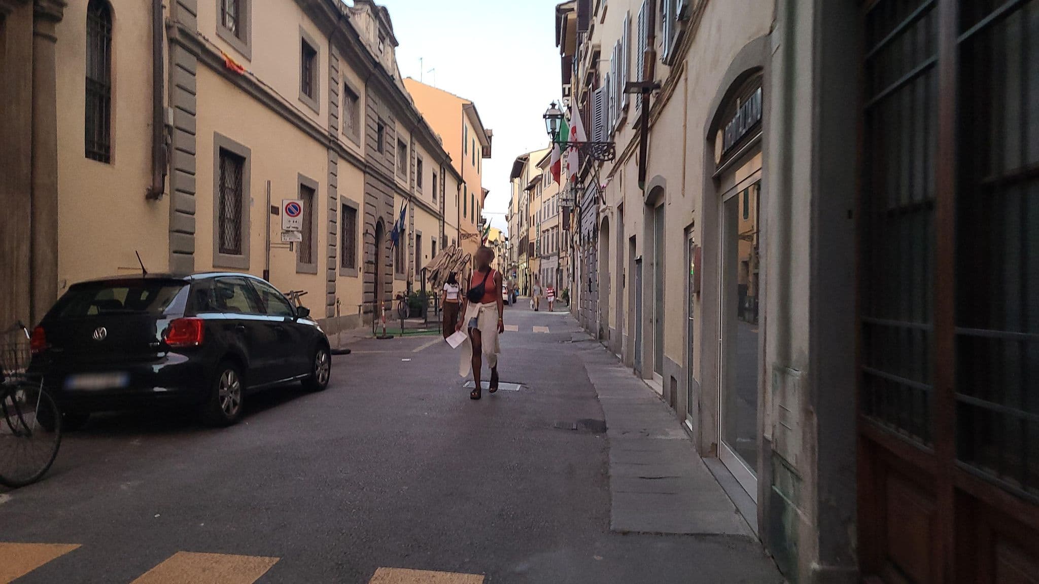 Street view near Hotel Mario, Florence — © chrisbeddow (CC BY-SA · Mapillary)