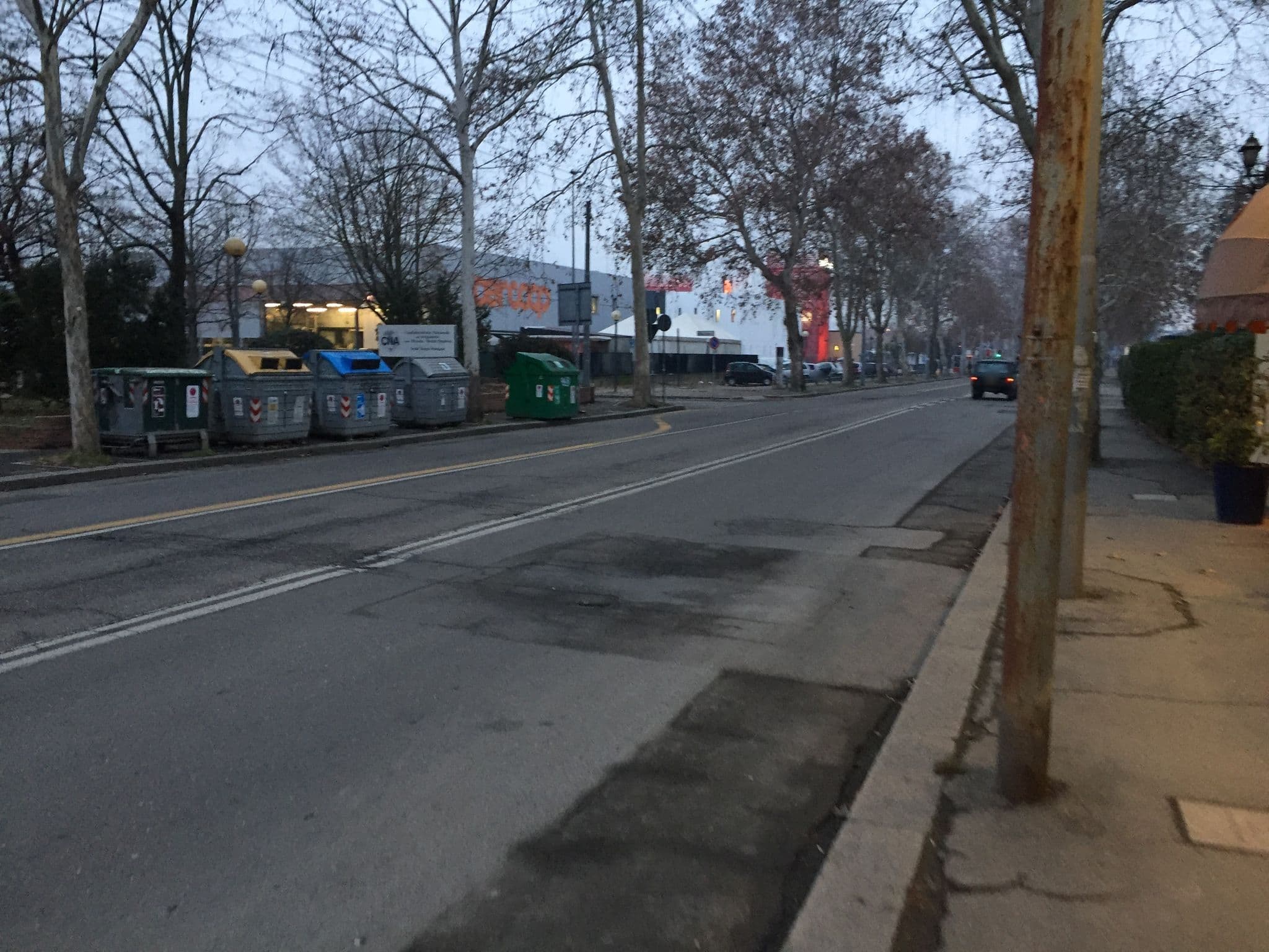 Street view near Hotel Del Borgo, Calderara di Reno — © vipoosanan (CC BY-SA · Mapillary)